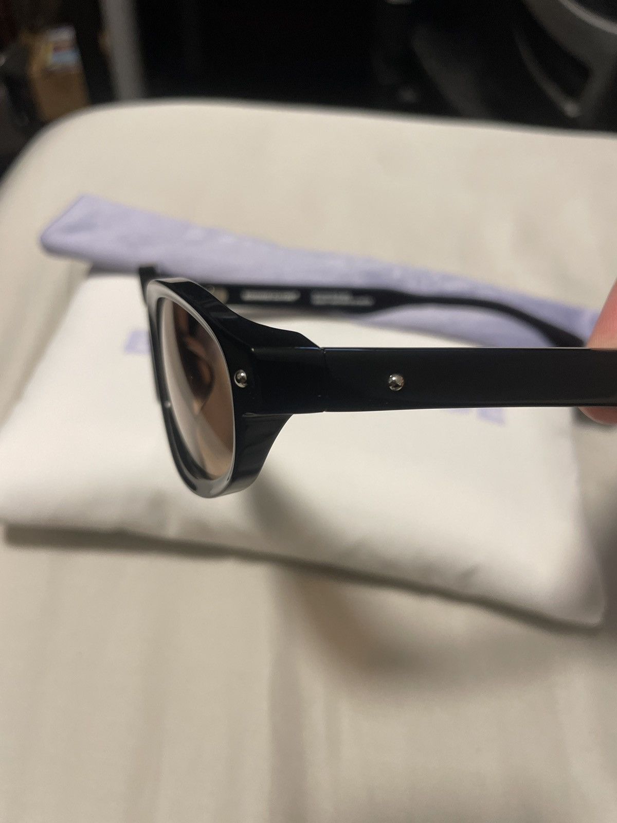 Bonnie Clyde Bonnie Clyde Roller Coaster Brown Tinted Sunglasses Like New Size ONE SIZE - 6 Thumbnail
