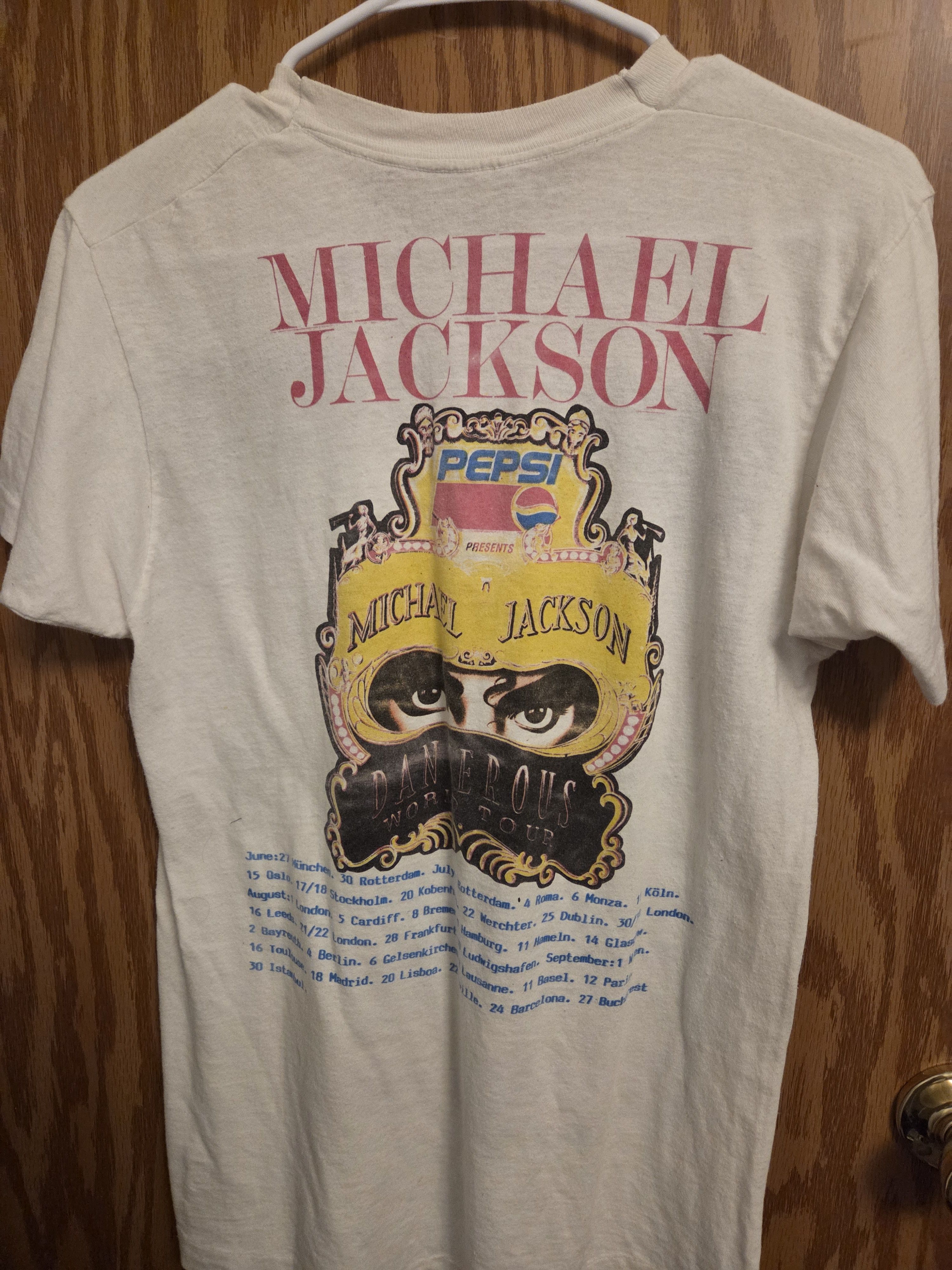 Other Micheal Jackson Dangerous T shirt Size US S / EU 44-46 / 1 - 2 Thumbnail