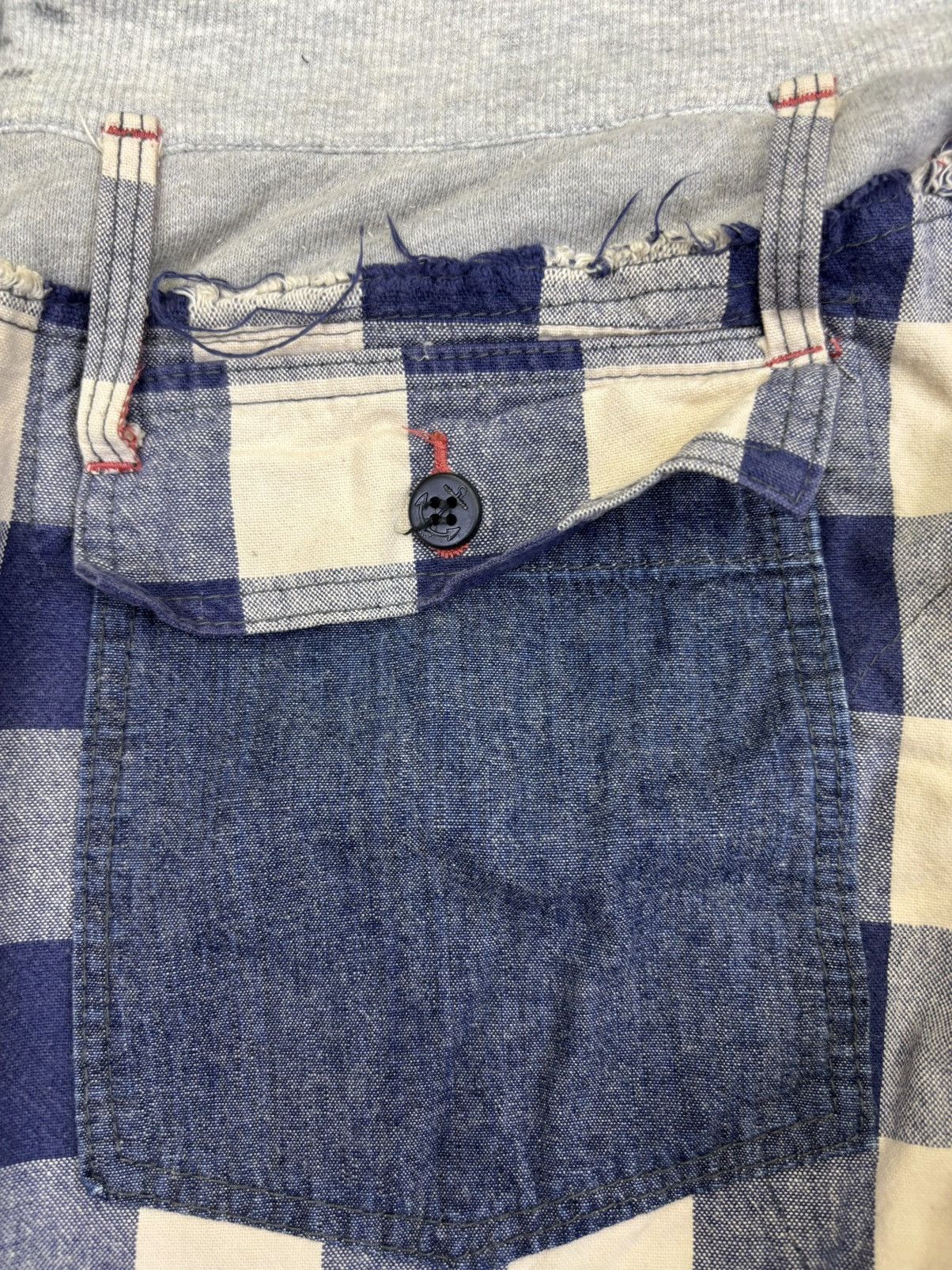 Japanese Brand 💥Hybrid💥Old Betty Baker Plaid Easy Pant K16 Size US 31 - 12 Thumbnail