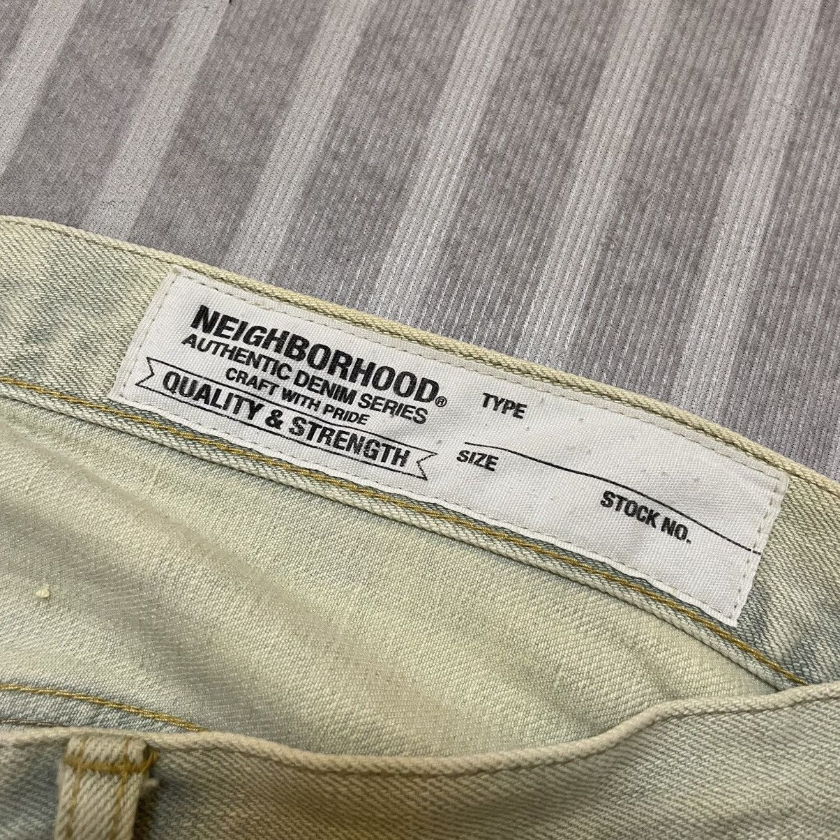Neighborhood Neighborhood Japan Selvedge Washed Denim Pants Size US 34 / EU 50 - 8 Thumbnail