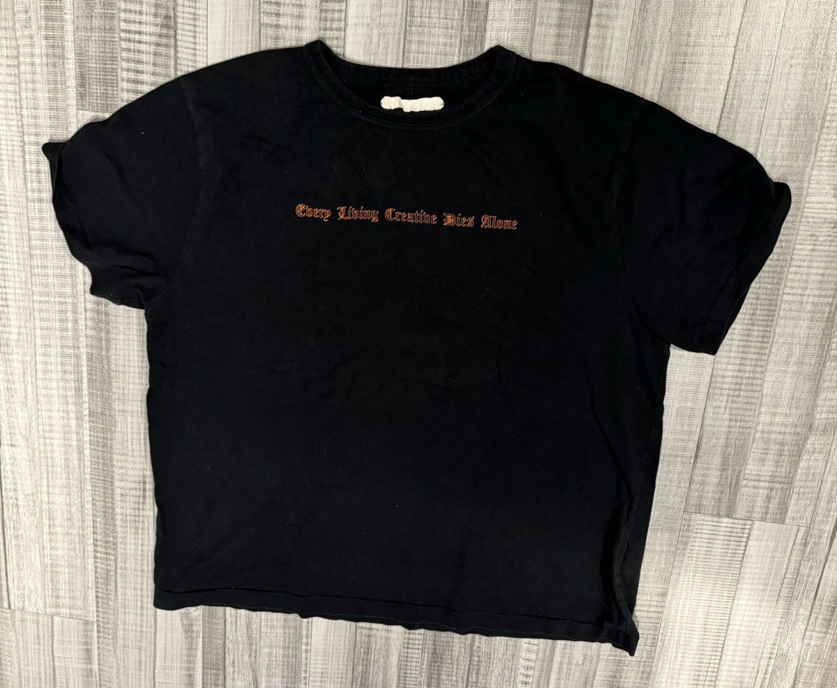 image of Off White By Virgil Abloh Tee XL in Black, Men's