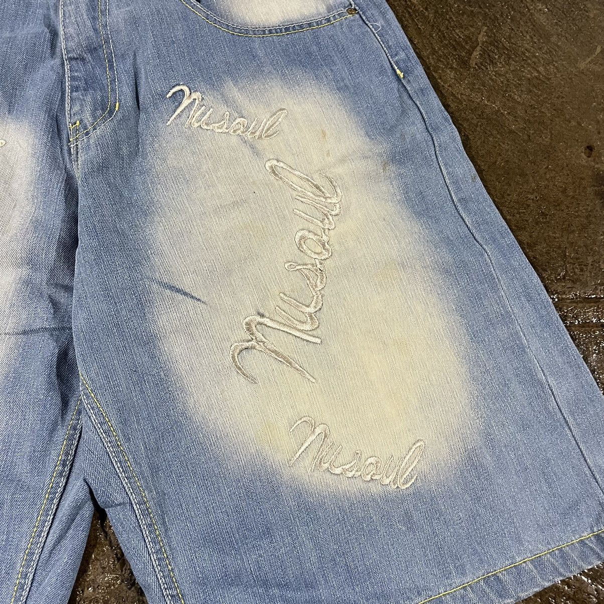 JNCO × Southpole × Vintage Crazy Vintage Y2K Baggy Jorts Faded Grunge Skater Shorts Size US 36 / EU 52 - 8 Thumbnail