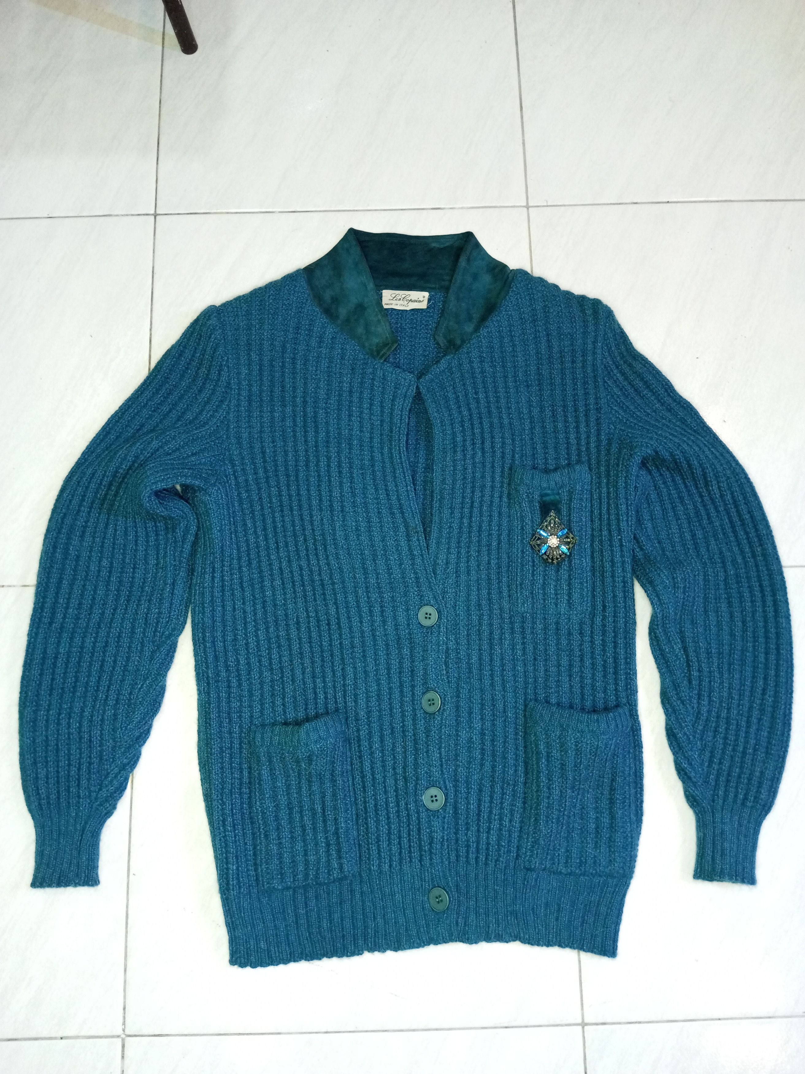 Les Copains Les Copains 100% Cashmere Cardigan Size US M / EU 48-50 / 2 - 10 Thumbnail