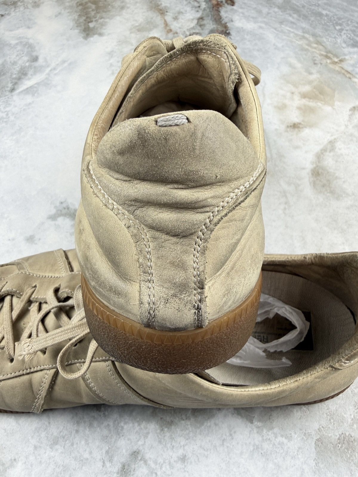 Maison Margiela Maison Margiela Vintage Dirty Beige Replica Gat Sneakers Size US 13 / EU 46 - 5 Thumbnail