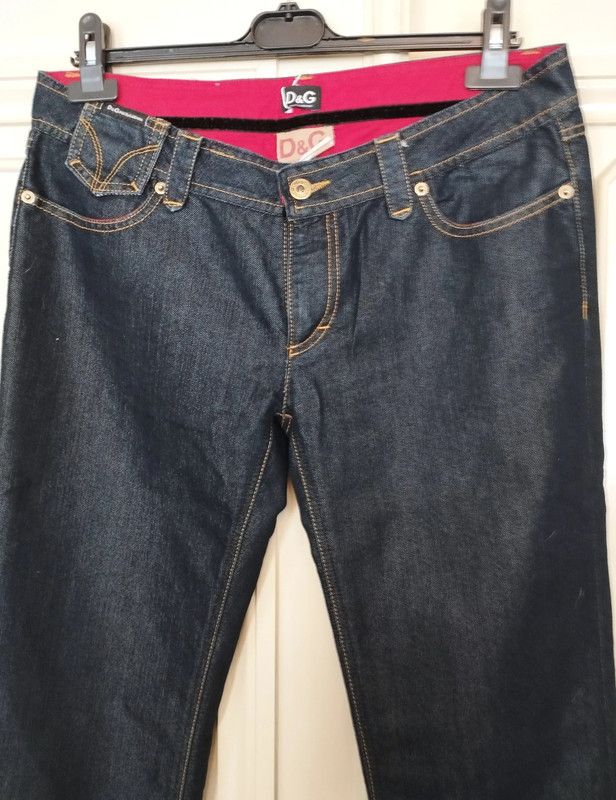 Dolce & Gabbana Dolce & Gabbana Jean Devotees Large Emerisé T 44 L34 Size 32" / US 10 / IT 46 - 9 Thumbnail