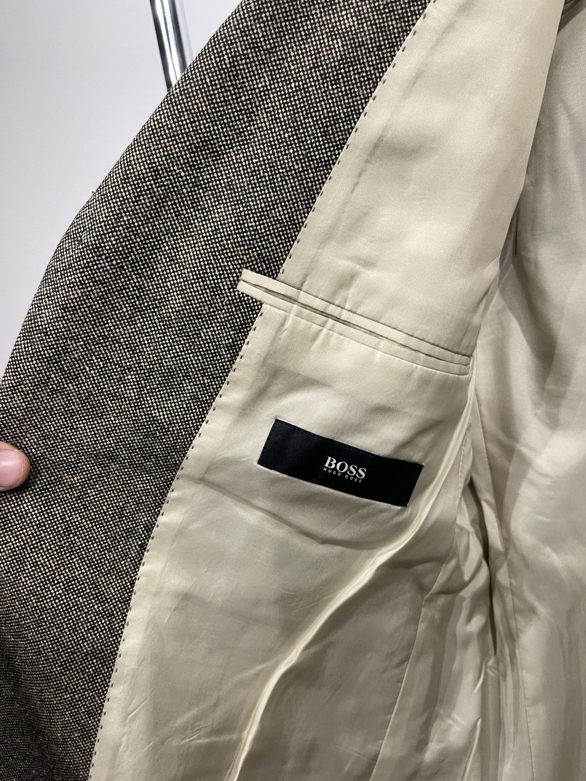 Hugo Boss Vintage Hugo boss blazer wool classic jacket sport coat Size 40L - 7 Thumbnail
