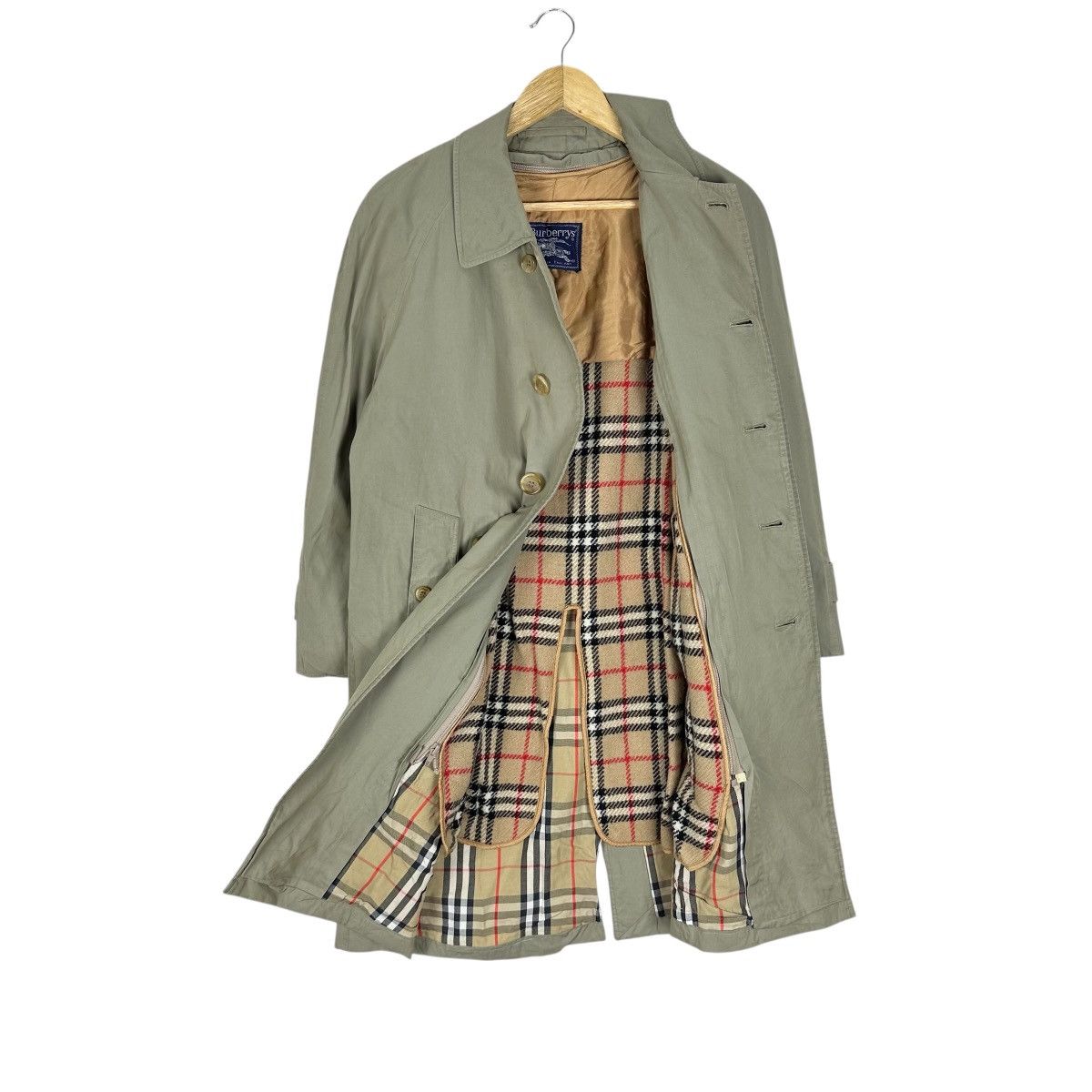 Burberry Prorsum BURBERRYS ENGLAND OVERCOAT LONG JACKET Size US M / EU 48-50 / 2 - 1 Thumbnail