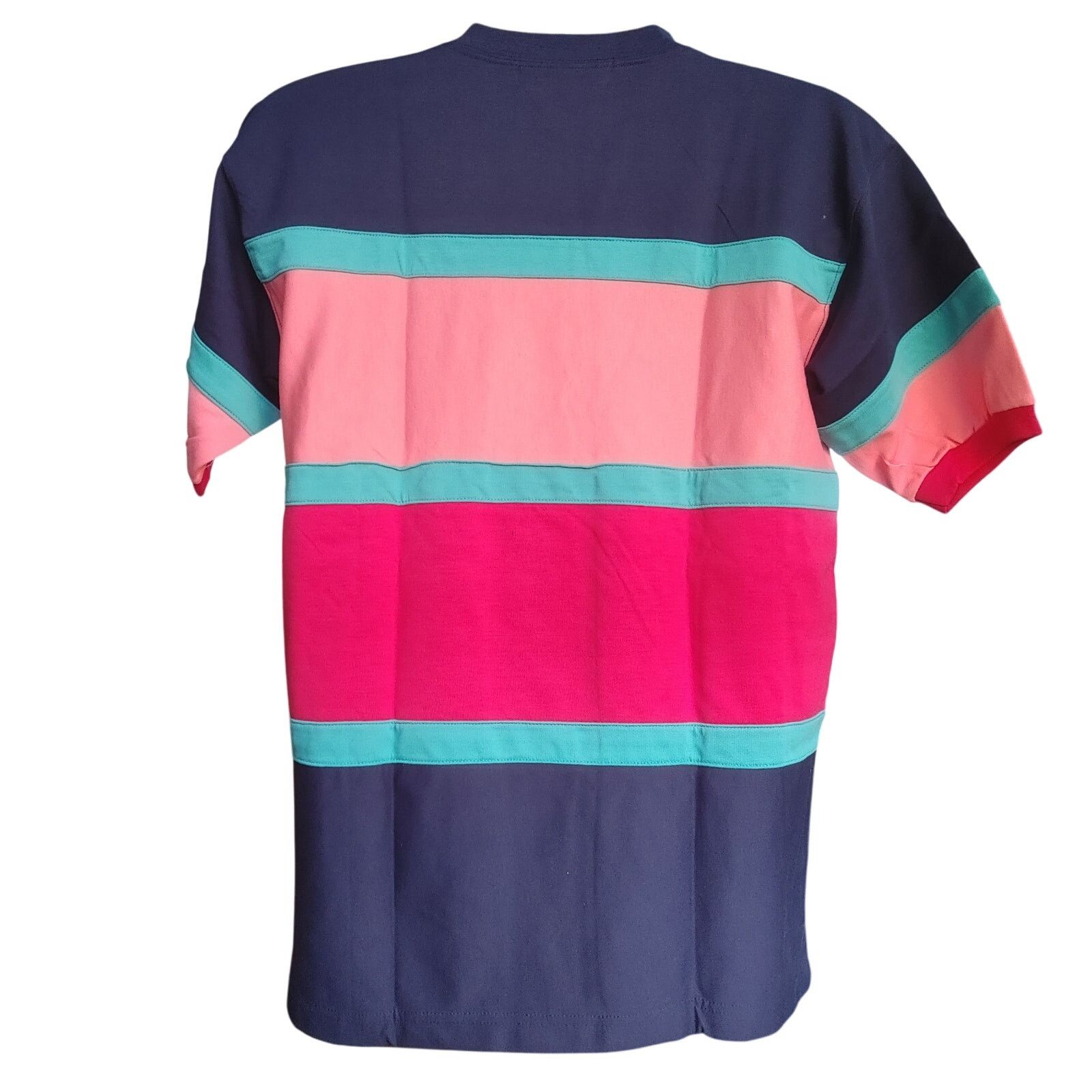 Other VTG Knight of Round Table Men's M Blue/Pink Color Block Tee Size US M / EU 48-50 / 2 - 2 Thumbnail