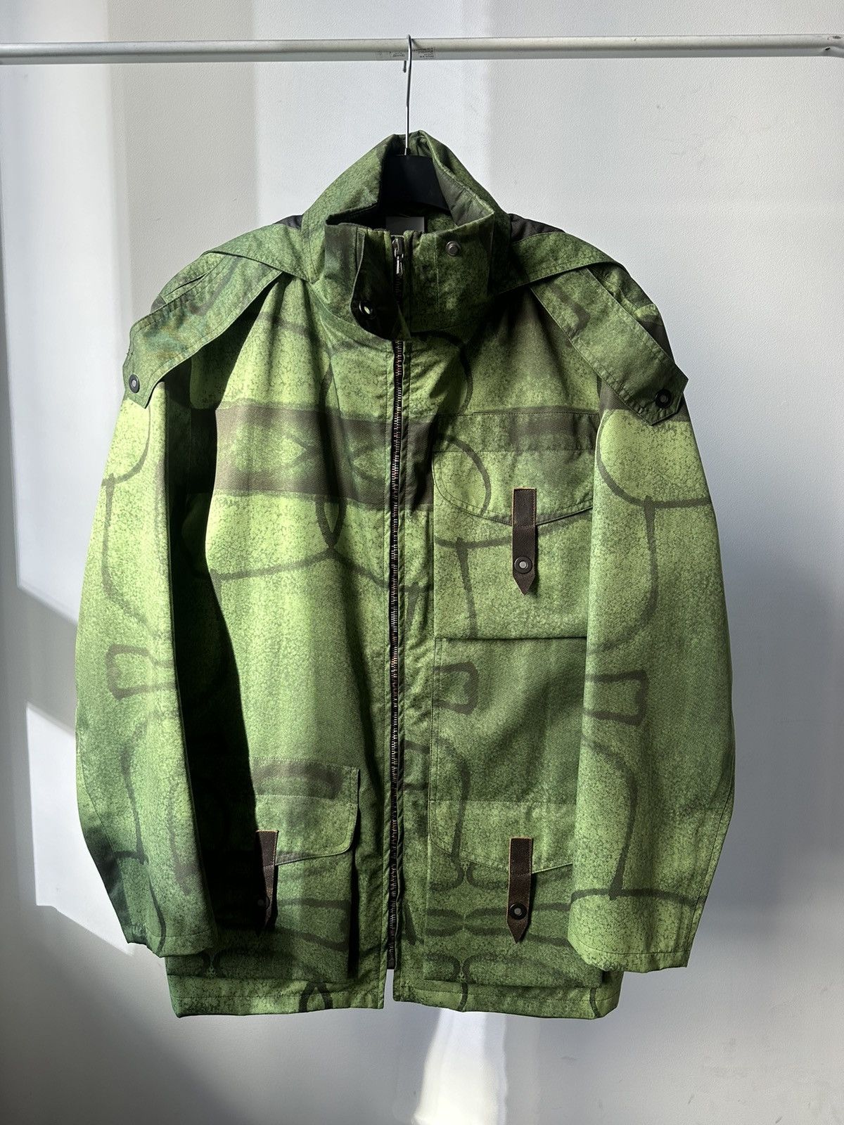 image of Dupe Gore Tex For Acid Casuals Jacket 4370Ap in Green, Men's (Size Medium)