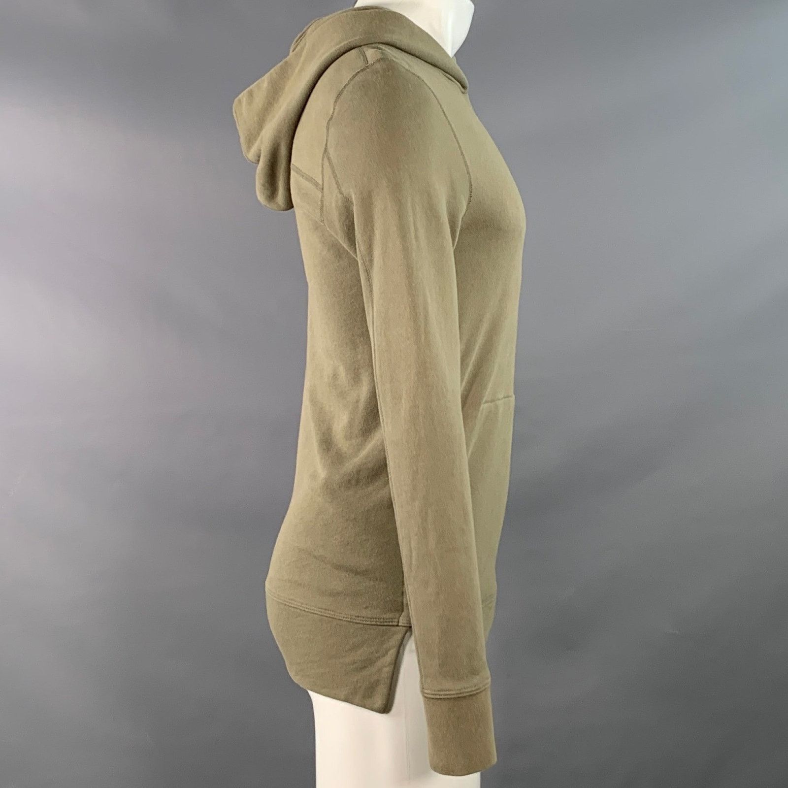 John Elliott JOHN ELLIOTT Size XS Green Cotton Hoodie Sweatshirt Size US XS / EU 42 / 0 - 2 Thumbnail