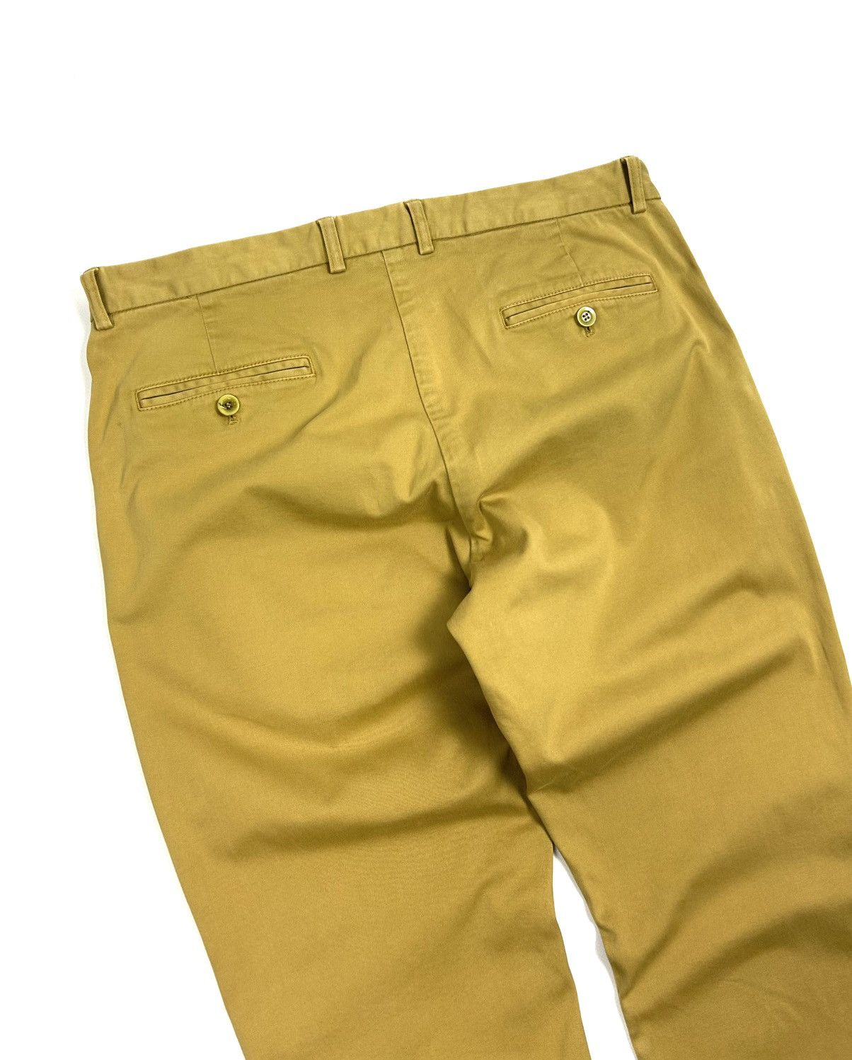 YMC YMC Japanese Slim Tapered Chinos Pants 34 Yellow Vintage Size US 34 / EU 50 - 5 Thumbnail