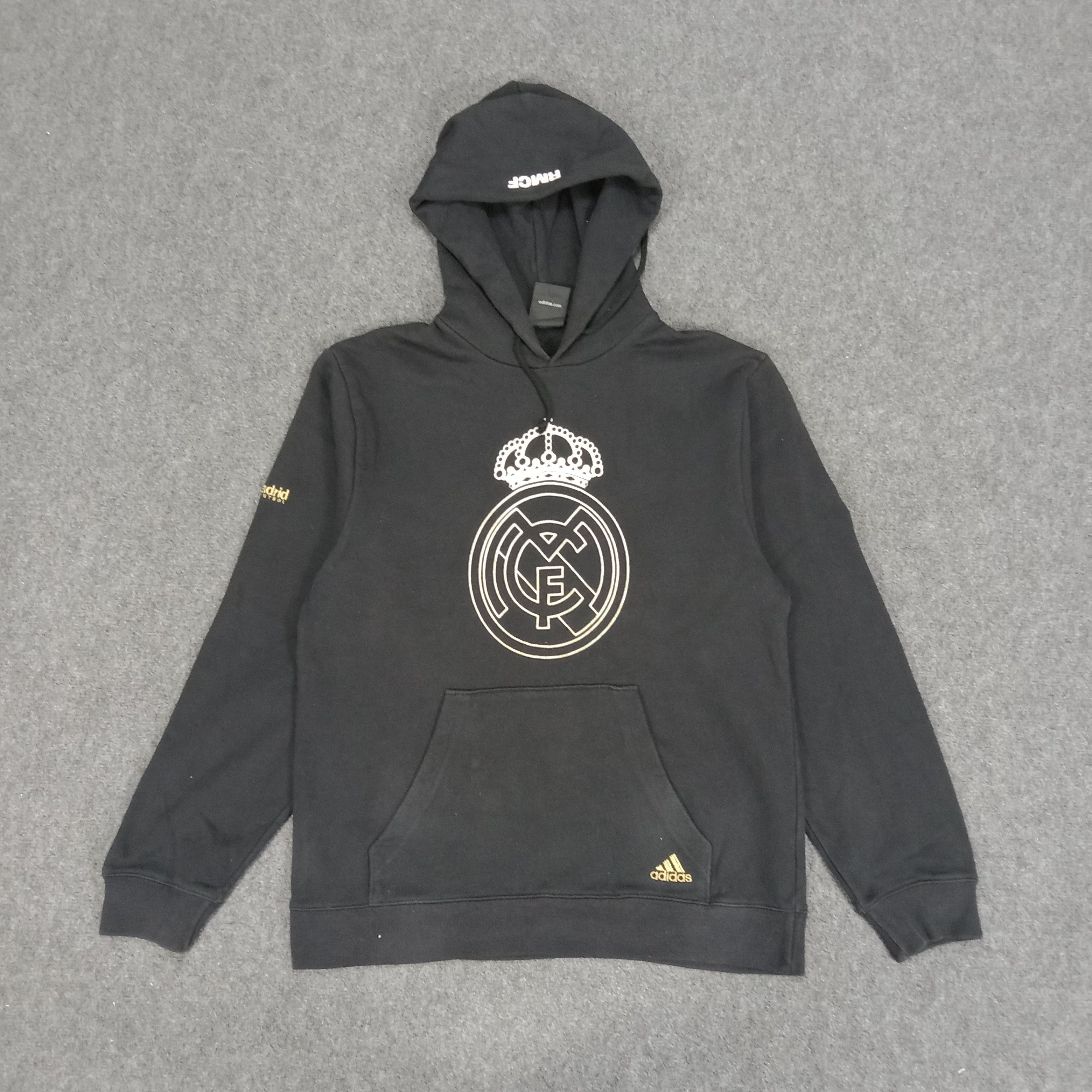 Adidas × Vintage Real Madrid Adidas Football Club Sweatshirt Hoodies Size US S / EU 44-46 / 1 - 1 Thumbnail