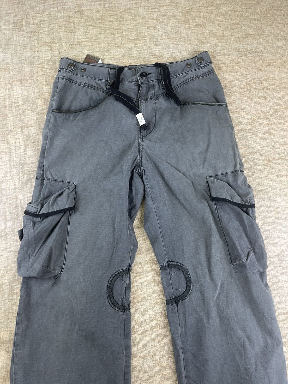 Vintage PPFM Yellow Riot Punks! Bondage Multipocket Pants