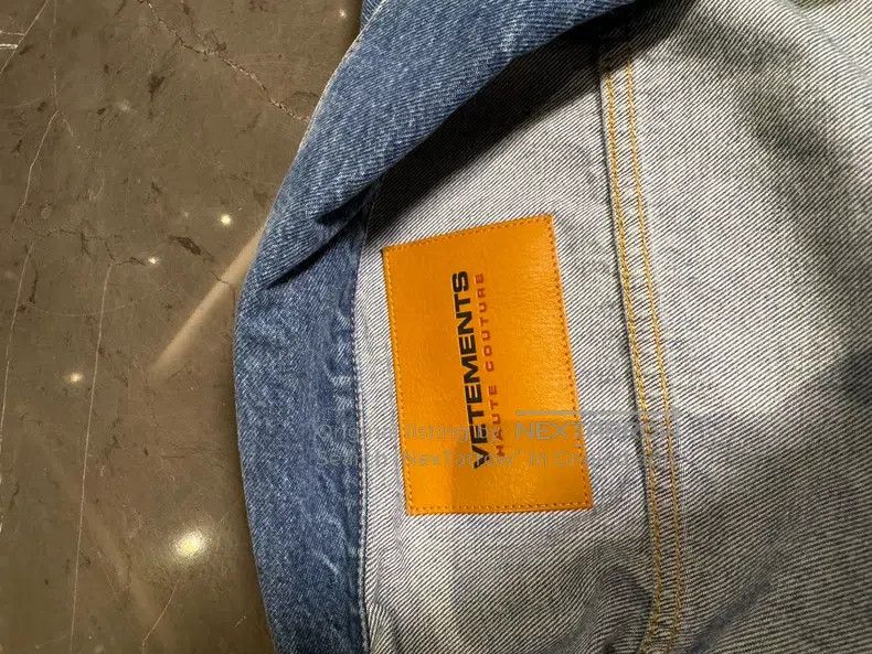 Vetements Vetements Denim Jacket Size US XS / EU 42 / 0 - 1 Thumbnail