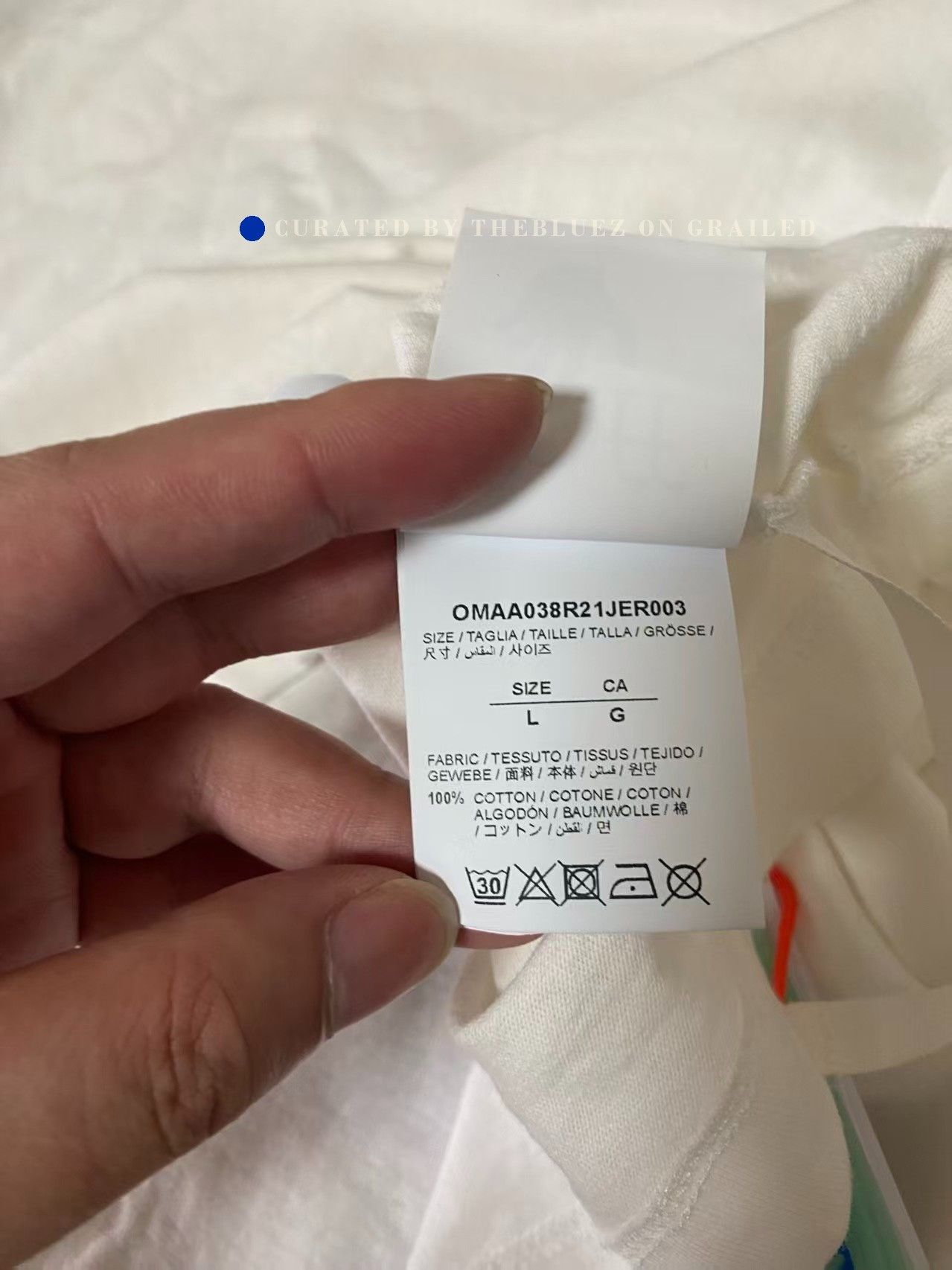 Off-White Off-White Religious Short-Sleeve Tee Size US L / EU 52-54 / 3 - 5 Thumbnail