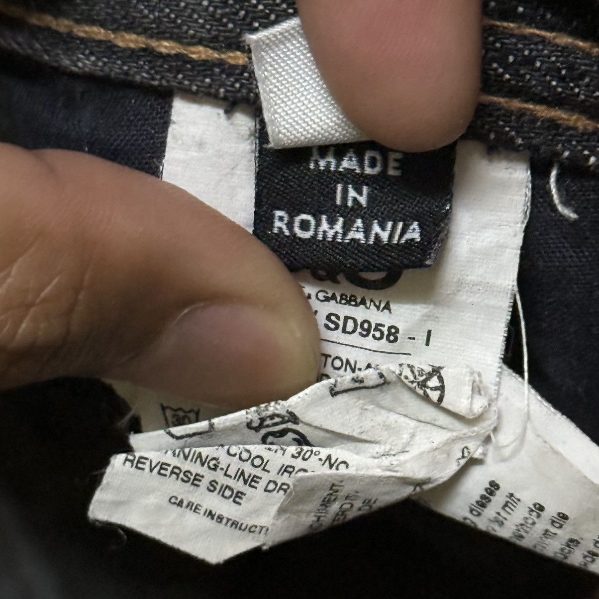 Dolce & Gabbana Dolce & Gabbana Distressed Denim Jeans Size US 33 - 10 Thumbnail