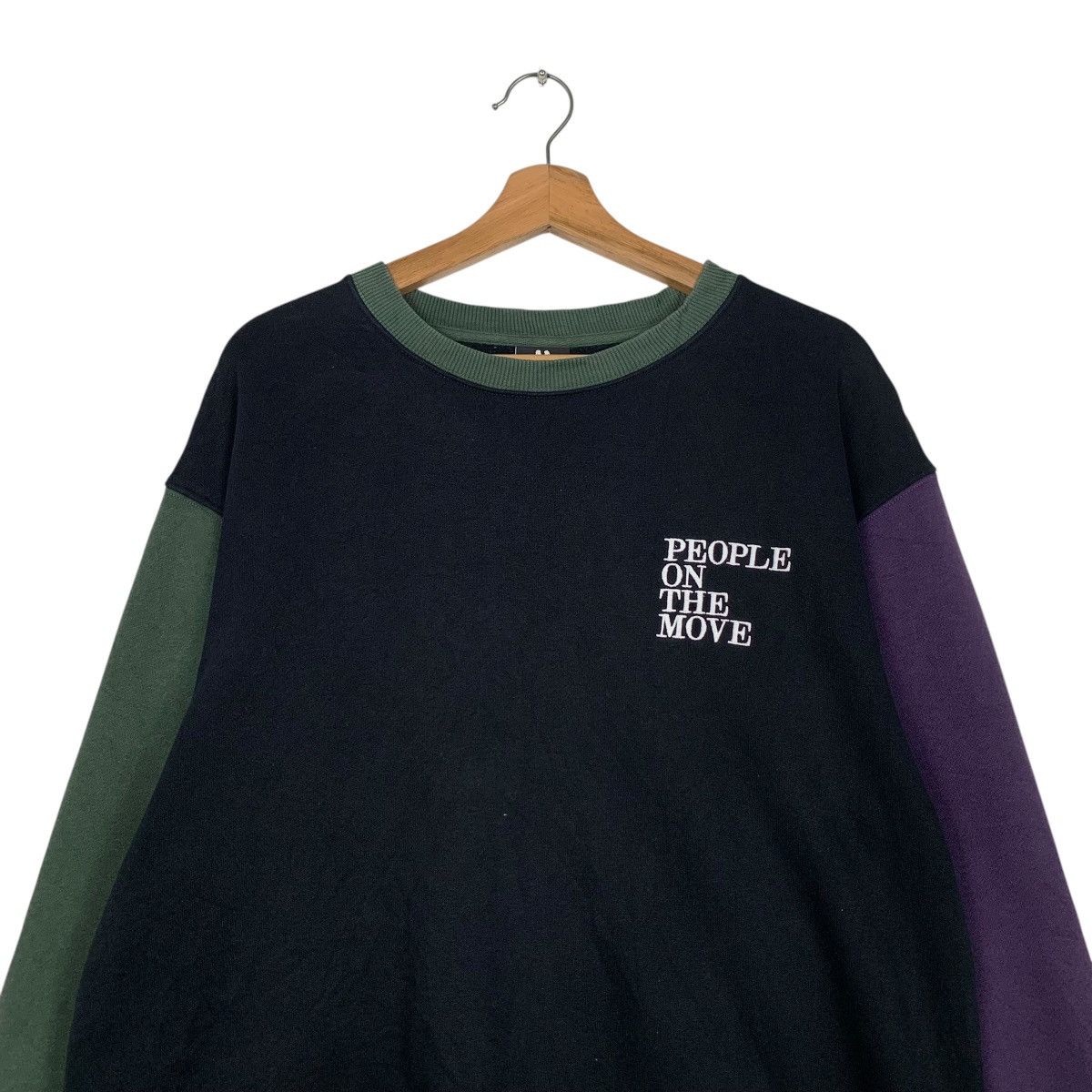 Kappa KAPPA Big Logo Colorblock Sweatshirt #2401-C108 Size US L / EU 52-54 / 3 - 2 Thumbnail