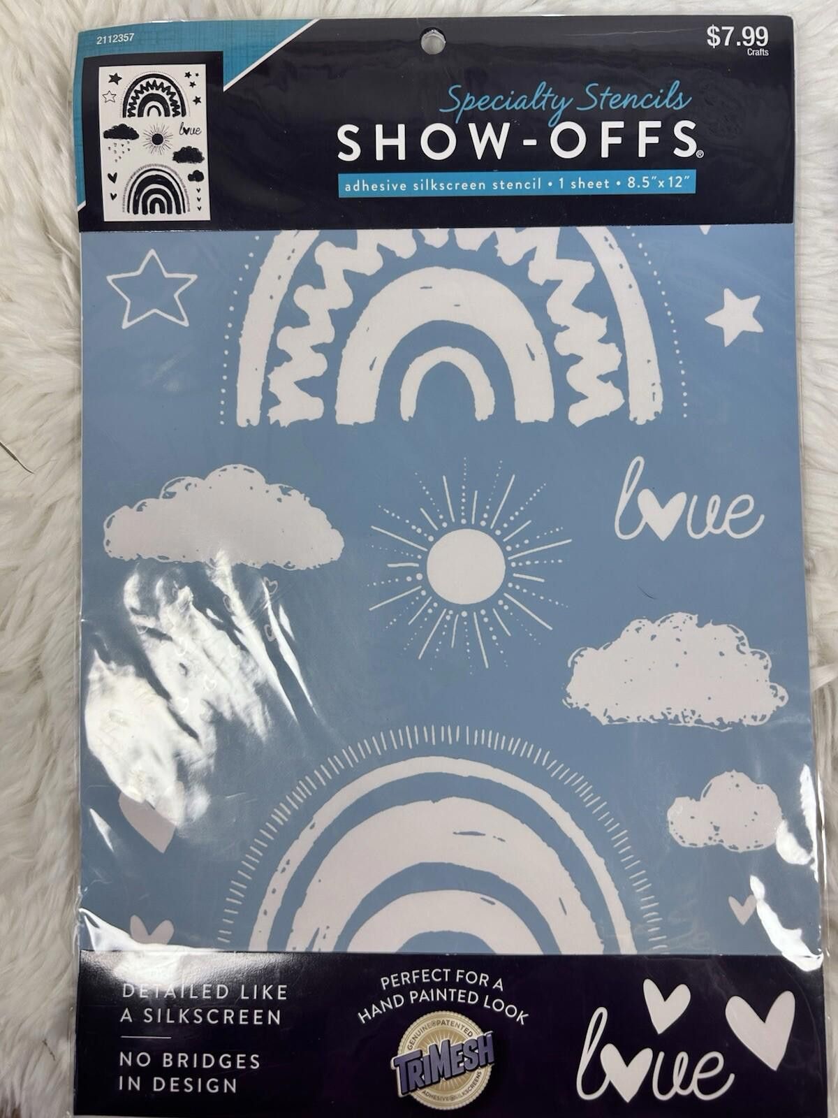 Designer 3 Lot Specialty Stencils 1 Sheet 8.5" X 12" Each Hobby Lobby Size ONE SIZE - 3 Thumbnail