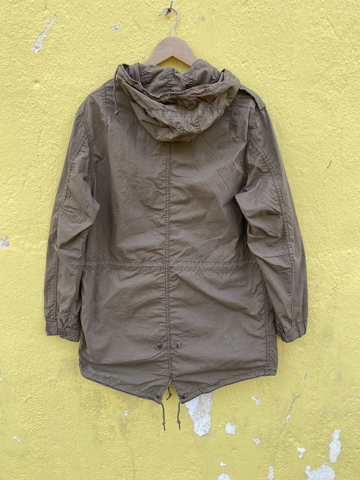 Alpha Industries × Vintage Vintage Alpha industrial parka fishtail jacket Size US L / EU 52-54 / 3 - 9 Thumbnail