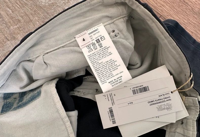 Visvim VISVIM ICT Chino Pants Black Casual Trousers-2506 Size US 26 / EU 42 - 4 Thumbnail