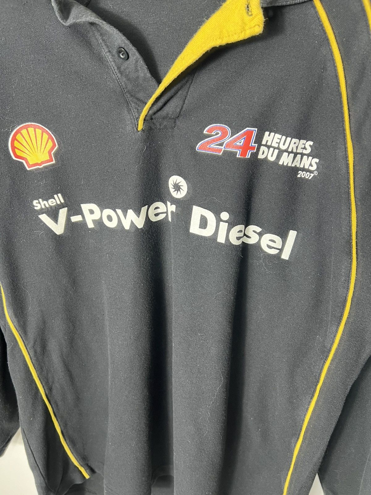 Audi SHELL V-Power Diesel Le Mans 24 Hour Winner Audi Long Sleeve Size US L / EU 52-54 / 3 - 3 Thumbnail