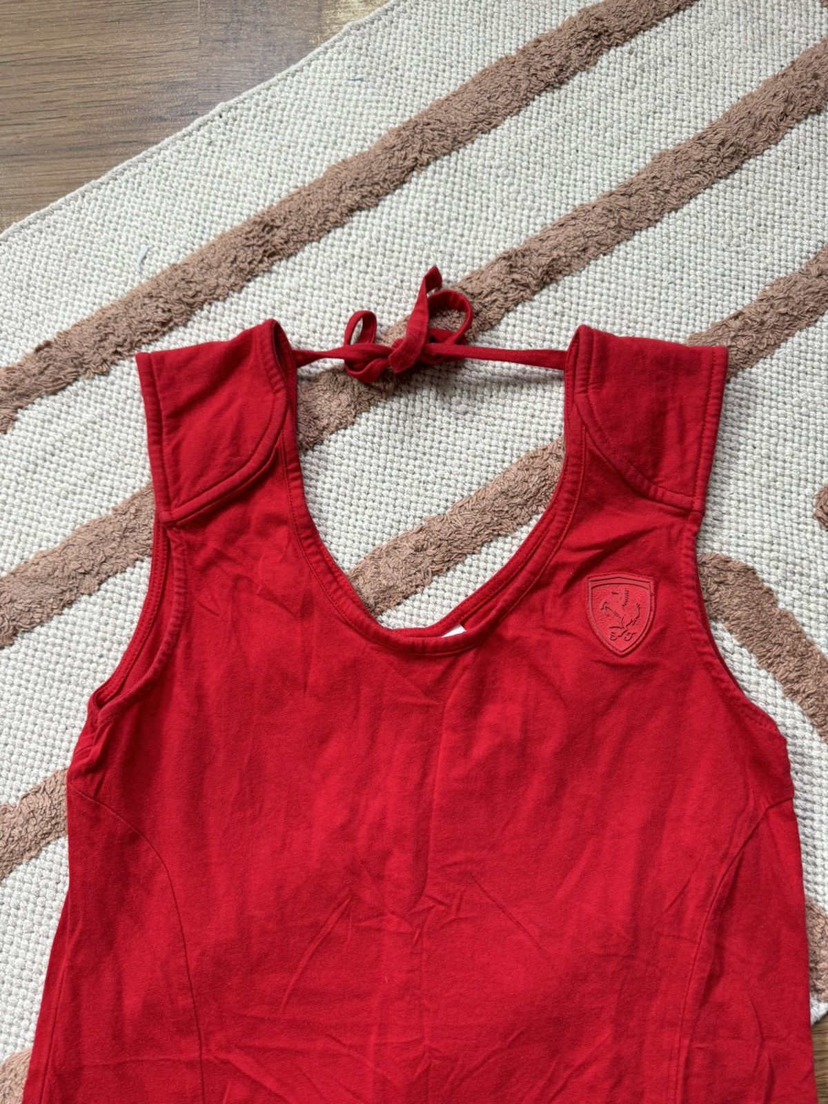 Ferrari × Puma VINTAGE PUMA x FERRARI MINI DRESS Size M / US 6-8 / IT 42-44 - 5 Thumbnail