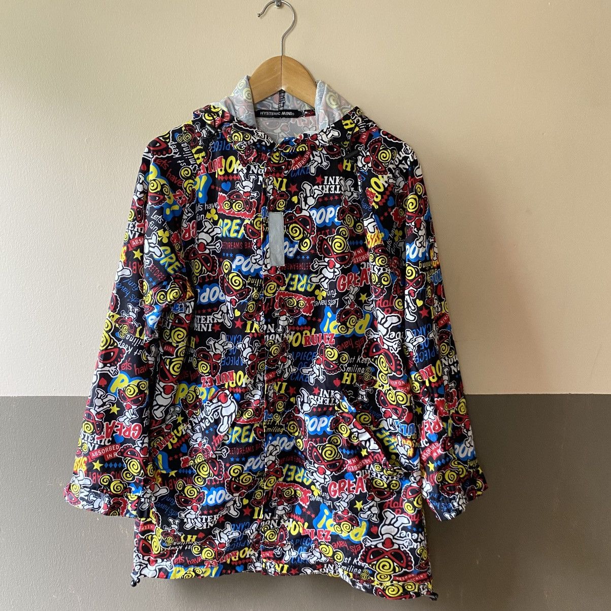 Other HYSTERIC MINIO Multicolor Comic Print Hooded Nylon Jacket Size US M / EU 48-50 / 2 - 1 Thumbnail