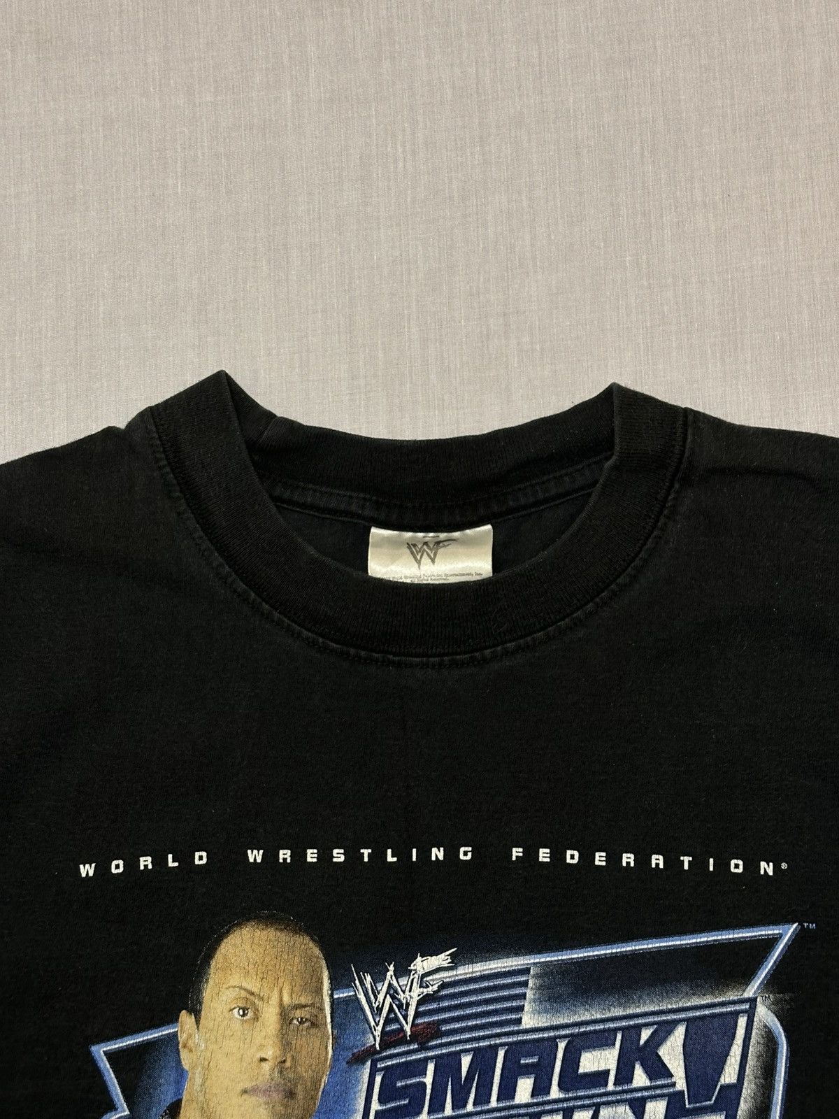 WWF vintage 2002 World Wrestling Federation (WWF)Rock SmackDown. Size US S / EU 44-46 / 1 - 10 Thumbnail