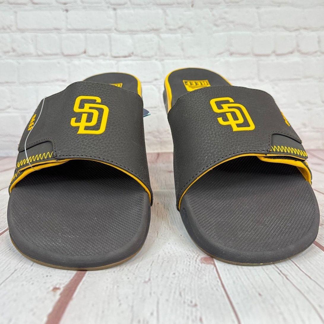REEF Reef Fanning x MLB San Diego Padres Slides Sandals Mens 13 Size US 13 / EU 46 - 6 Thumbnail