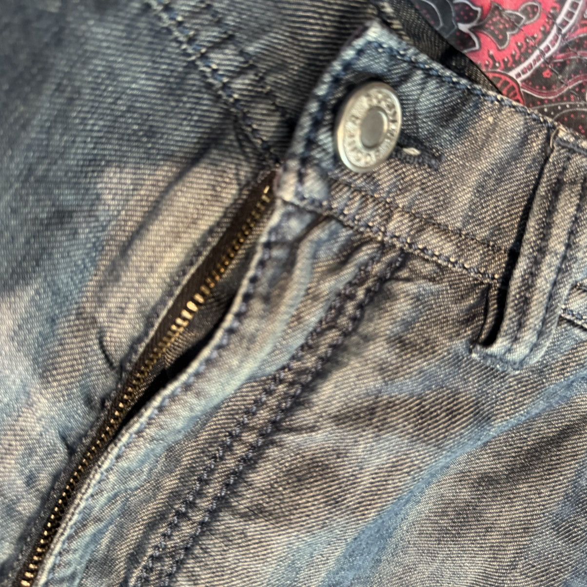 Bogner Blue Bogner Cotton/Linen Denim Jeans Pants Size 42 / EU 56 Size US 42 / EU 58 - 6 Thumbnail