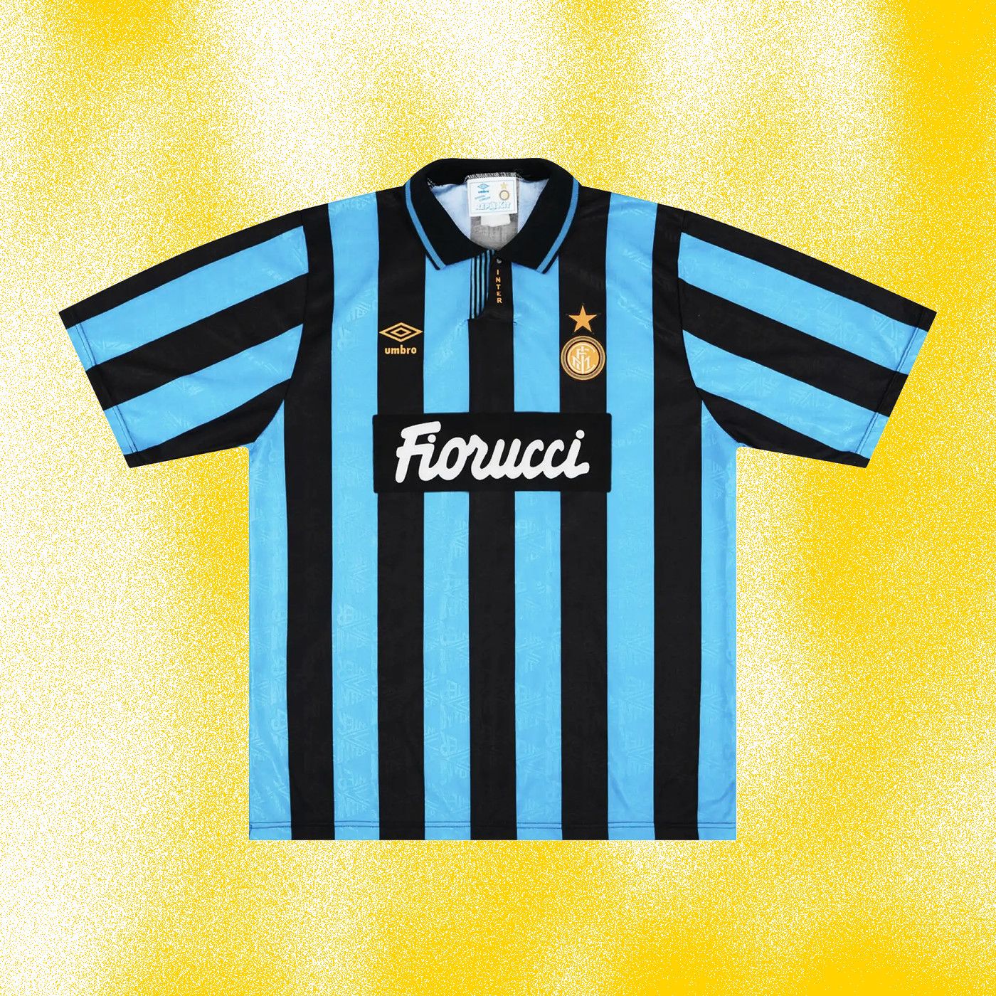 Umbro Inter Milan Vintage 1993/94 Umbro Jersey Large L Size US L / EU 52-54 / 3 - 1 Thumbnail