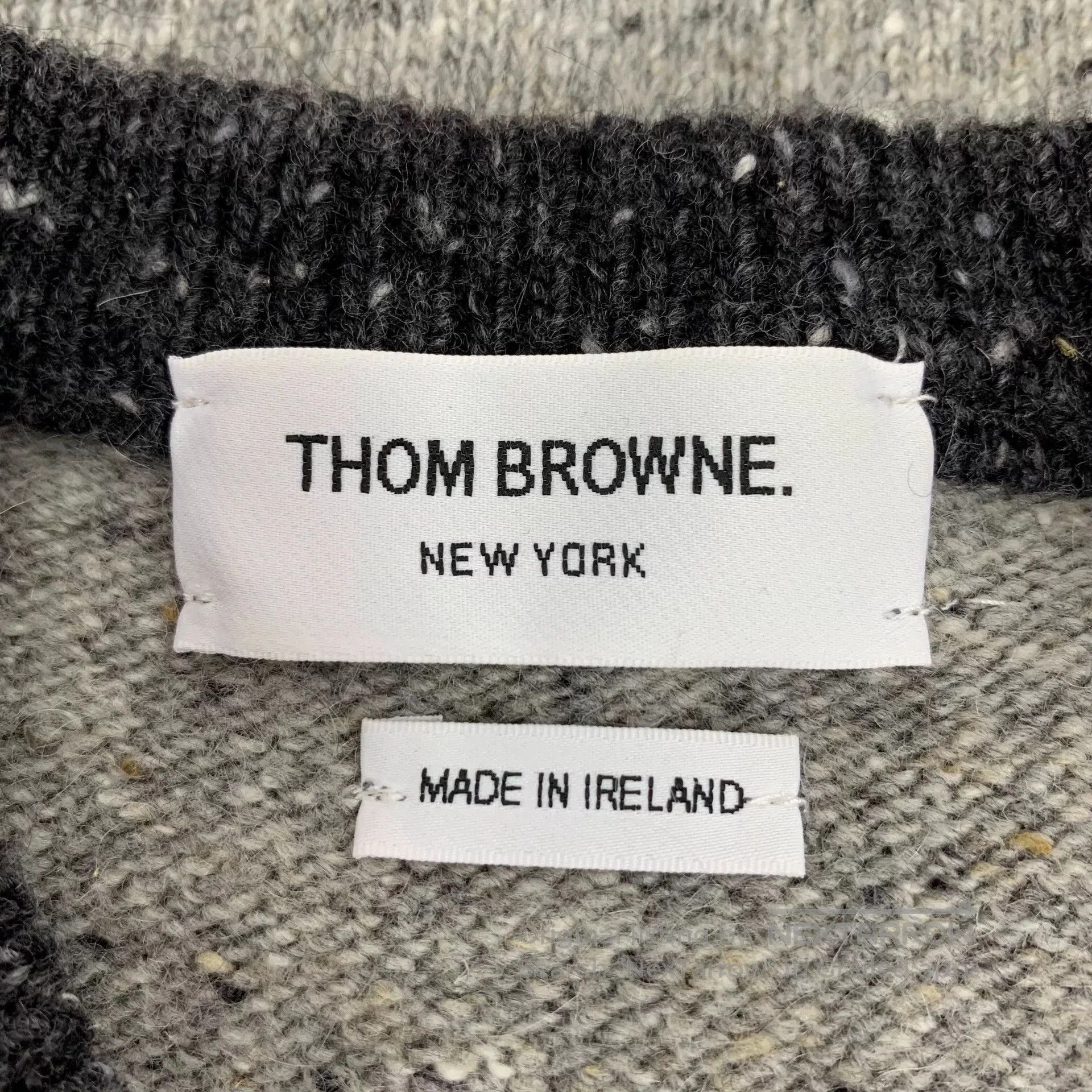 Thom Browne thom browne gray wool crewneck sweater. Size US M / EU 48-50 / 2 - 5 Thumbnail