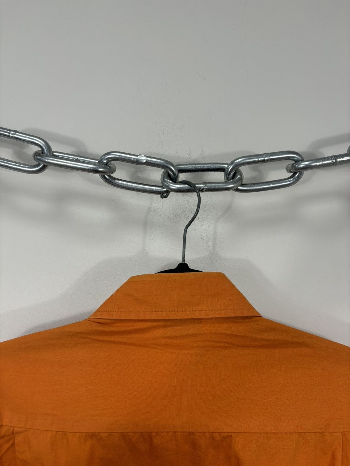 Dolce & Gabbana Vintage Dolce & Gabbana Orange Pocket Short Sleeve Shirt Size US M / EU 48-50 / 2 - 20 Thumbnail