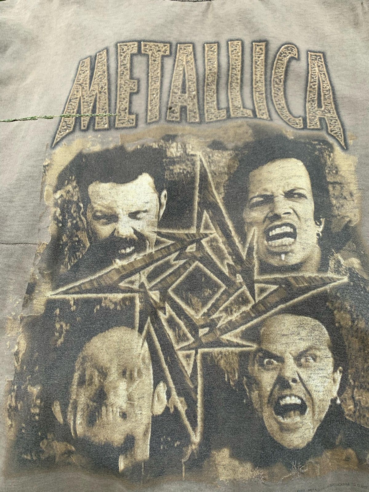 🔥Vintage Metallica “Poor Touring Me” 1996/97 Tour Tee Trash