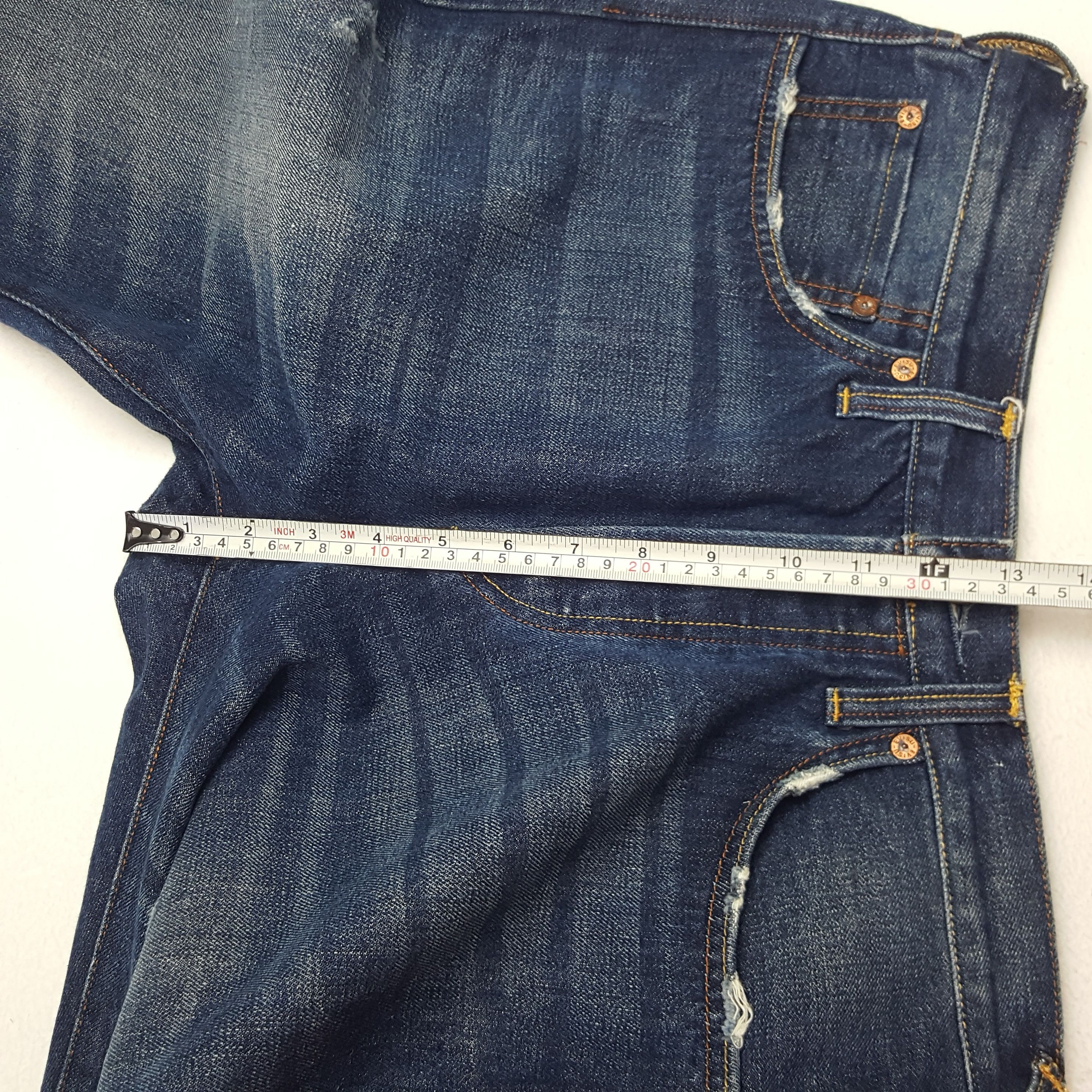 Evisu Vintage Evisu Japanese Brand Daicock Custom Art Denim Jeans Size US 31 - 10 Thumbnail