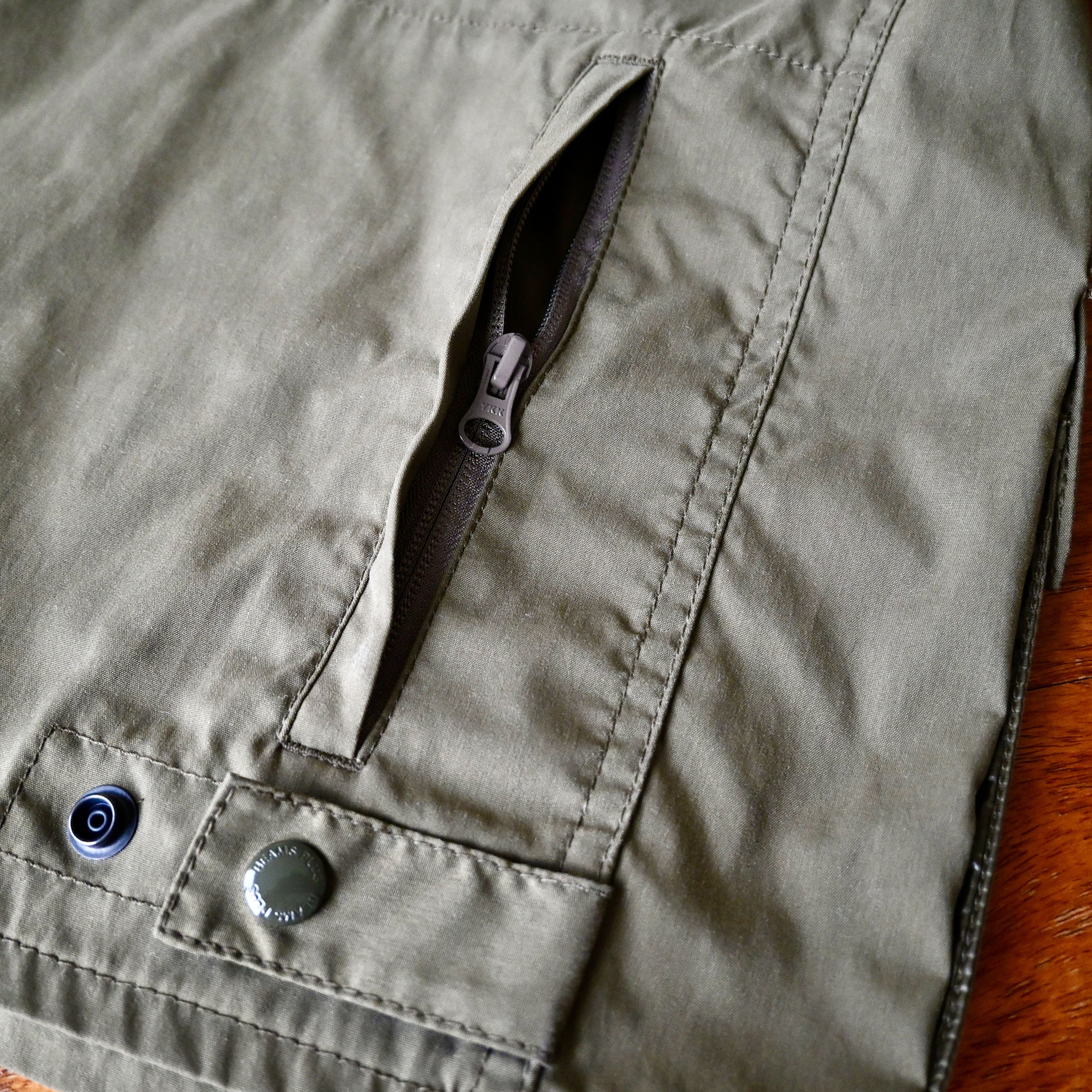 Beams Plus BEAMS PLUS x Komatsu Matere multi-pocket fishing jacket, OG Size US M / EU 48-50 / 2 - 22 Thumbnail
