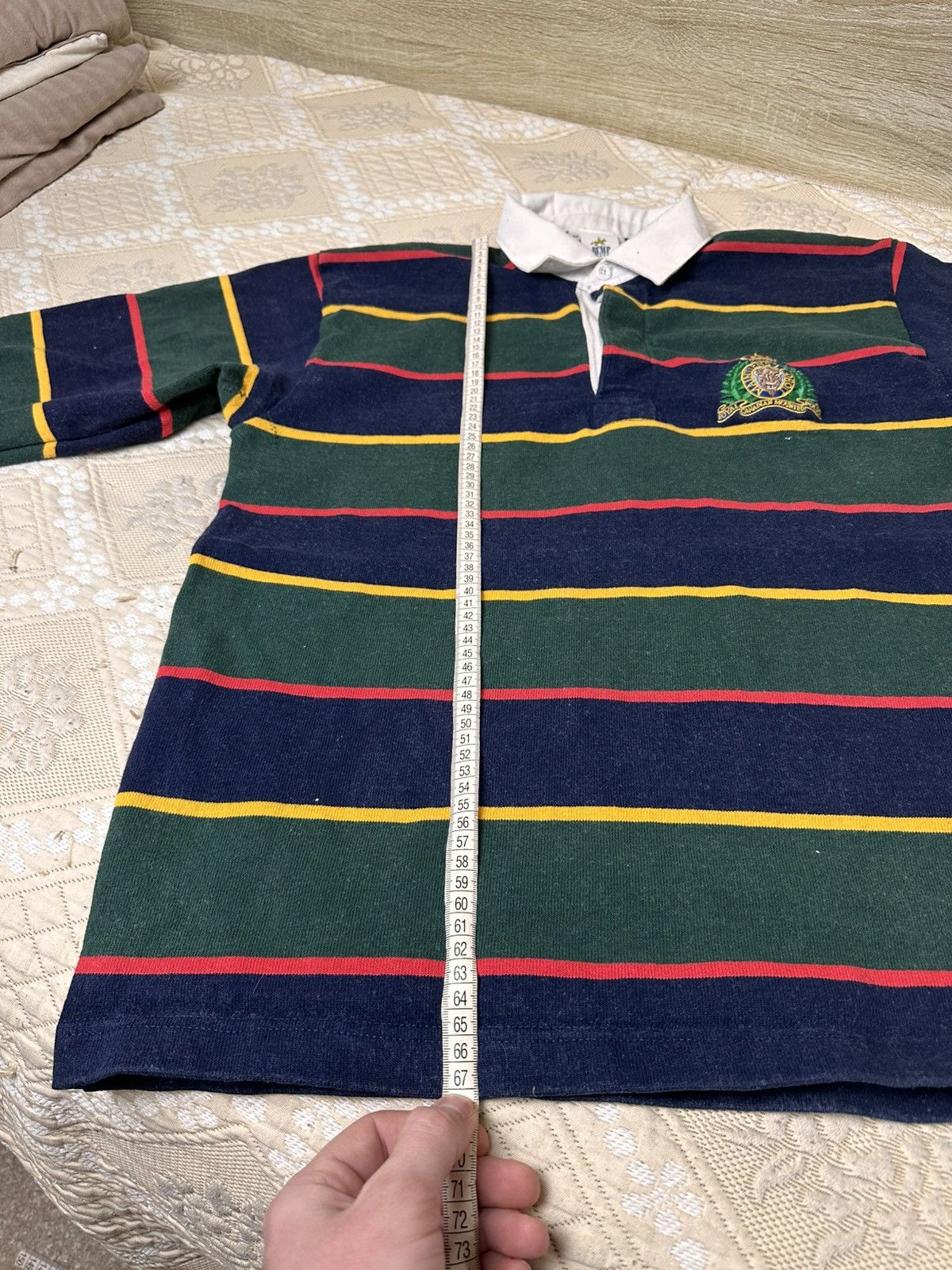 Barbarian 🔥 Barbarian Rugby Wear Royal Police Polo Shirt Chief Keef Size US M / EU 48-50 / 2 - 11 Thumbnail
