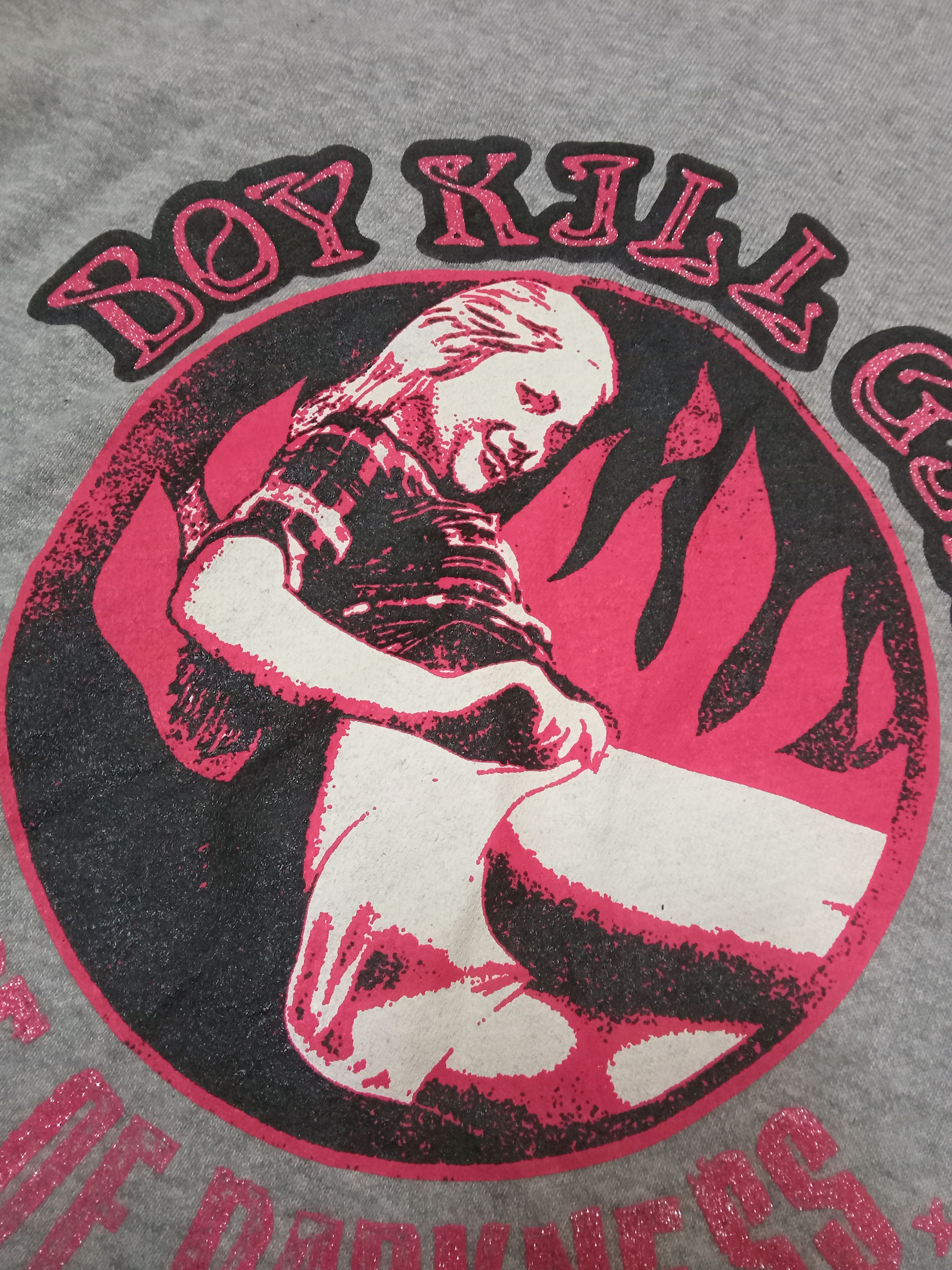 Japanese Brand Here There - Boy Kill Girl Rare Zipped Hoodie Jacket Size S / US 4 / IT 40 - 10 Thumbnail