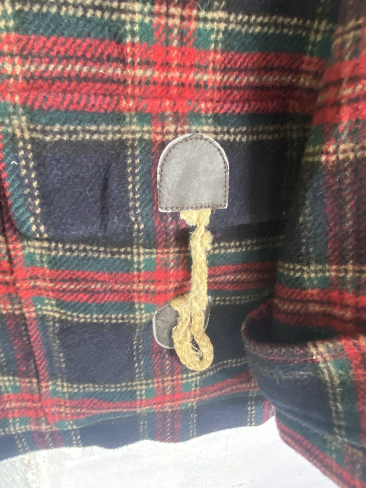 Issey Miyake × Japanese Brand × Vintage Vintage Ne-net by Issey Miyake Wool Hoodie Duffle Jacket Size M / US 6-8 / IT 42-44 - 14 Thumbnail