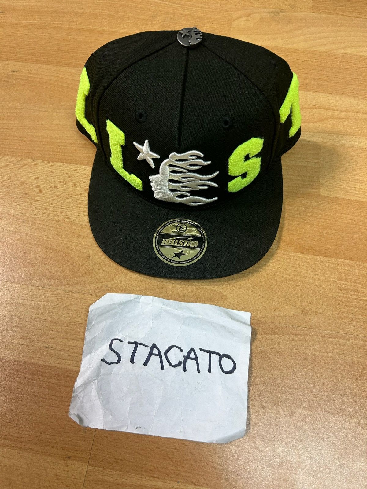 HELLSTAR Hellstar NY Fitted Graffiti Hat Black | Grailed