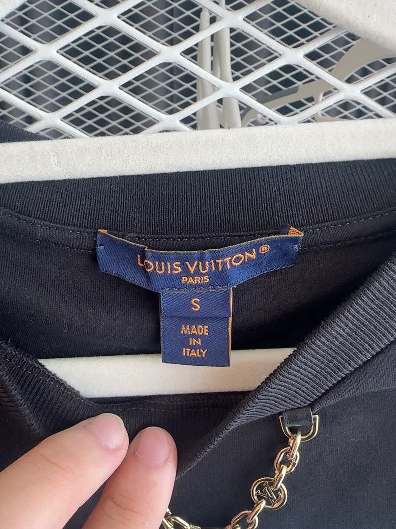 Louis Vuitton louis vuitton Black short sleeve T-shirt Size US S / EU 44-46 / 1 - 2 Thumbnail