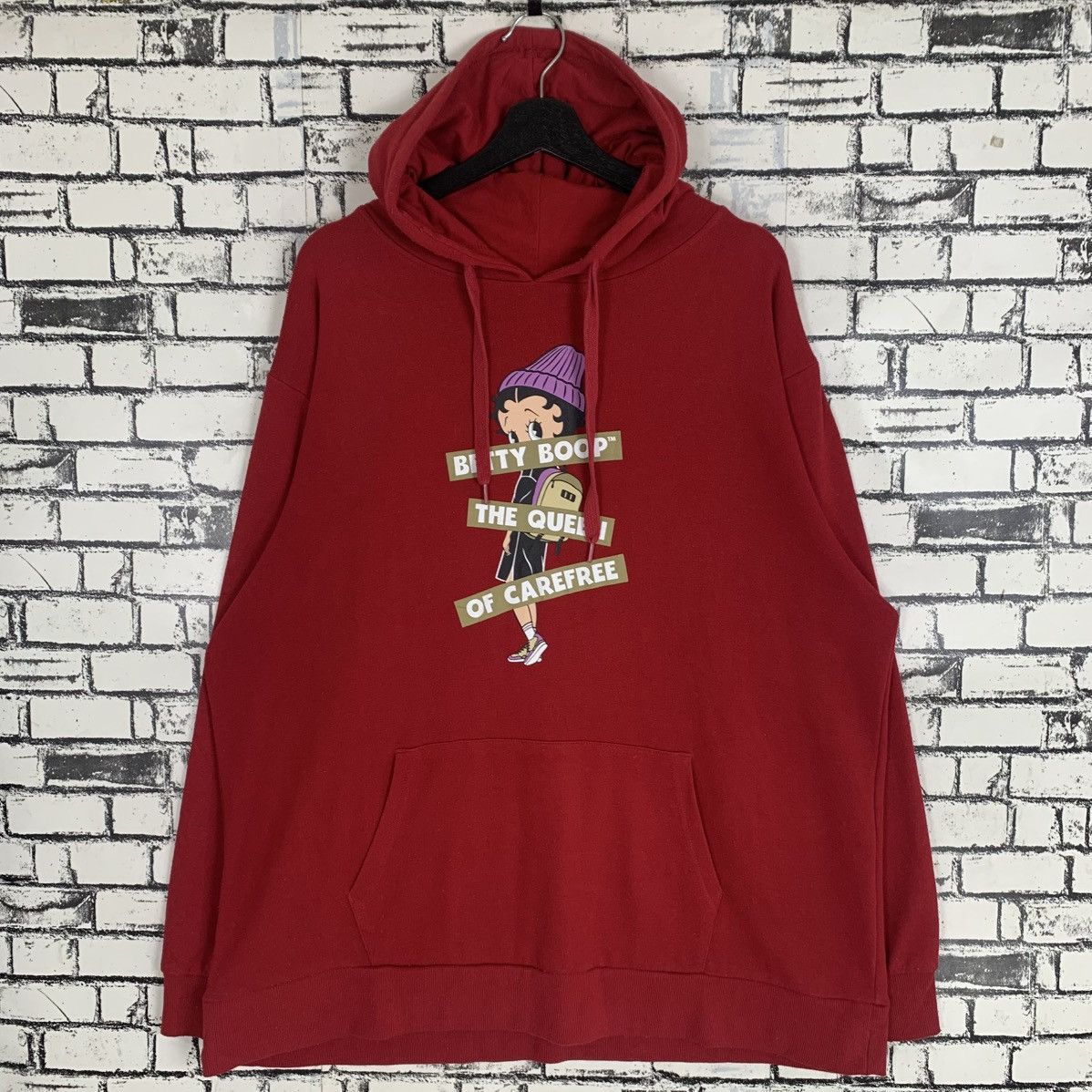 Designer × Vintage Vtg Betty Boop Hoodie Size US XXL / EU 58 / 5 - 1 Thumbnail