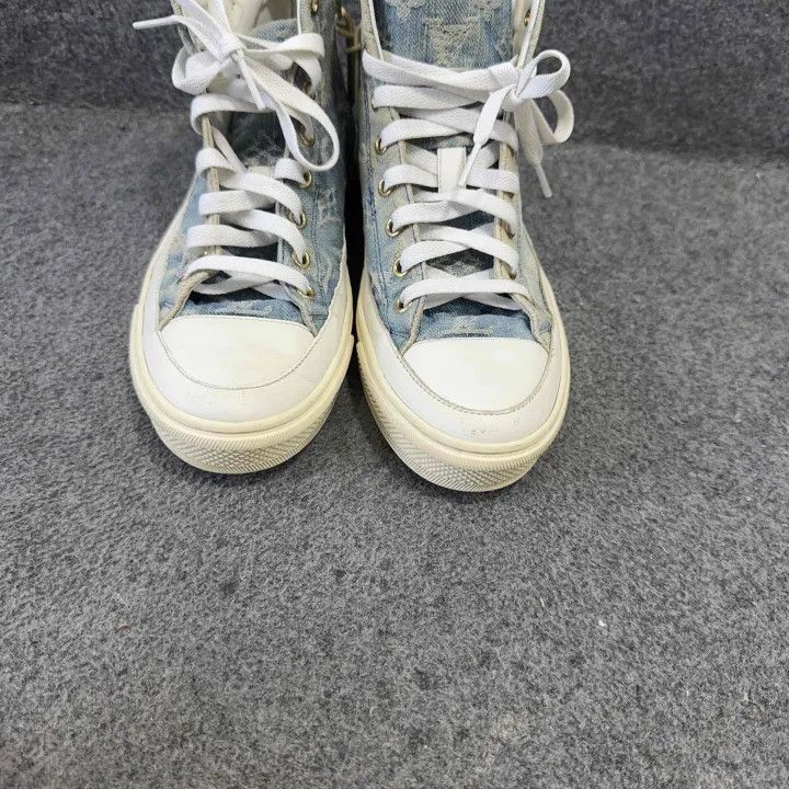 Louis Vuitton Louis Vuitton Stellar Casual Sneakers in Blue -2508 Size US 5.5 / EU 38 - 6 Thumbnail