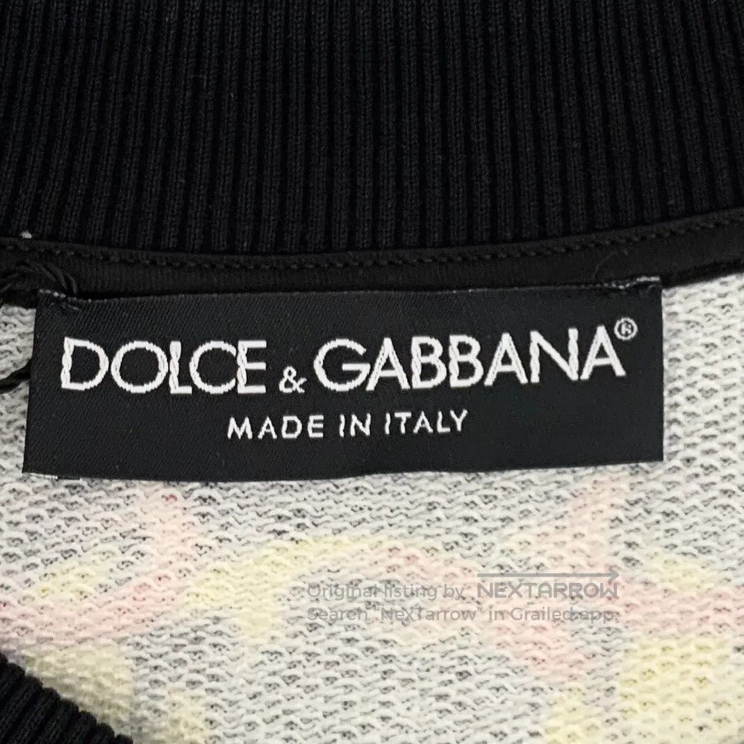 Dolce & Gabbana Dolce Gabbana Black Knight Court Print Cotton Round Neck L Size US M / EU 48-50 / 2 - 6 Thumbnail