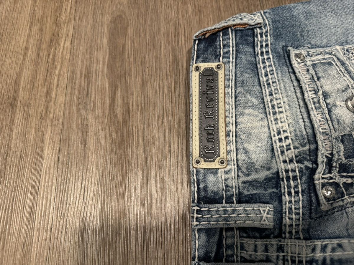 Rock Revival Rock Revival Straight Leg Jeans Size US 32 / EU 48 - 4 Thumbnail