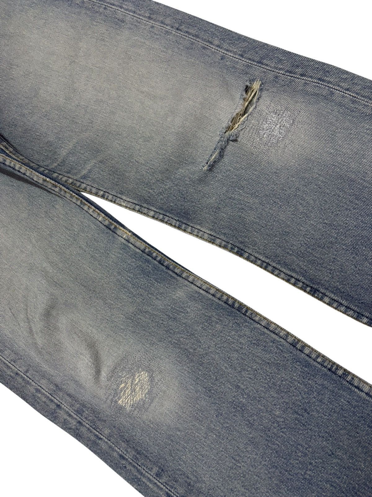 Levi's 🔥 Vtg Y2k Levi’s 505 Distressed Jeans Size US 30 / EU 46 - 3 Thumbnail