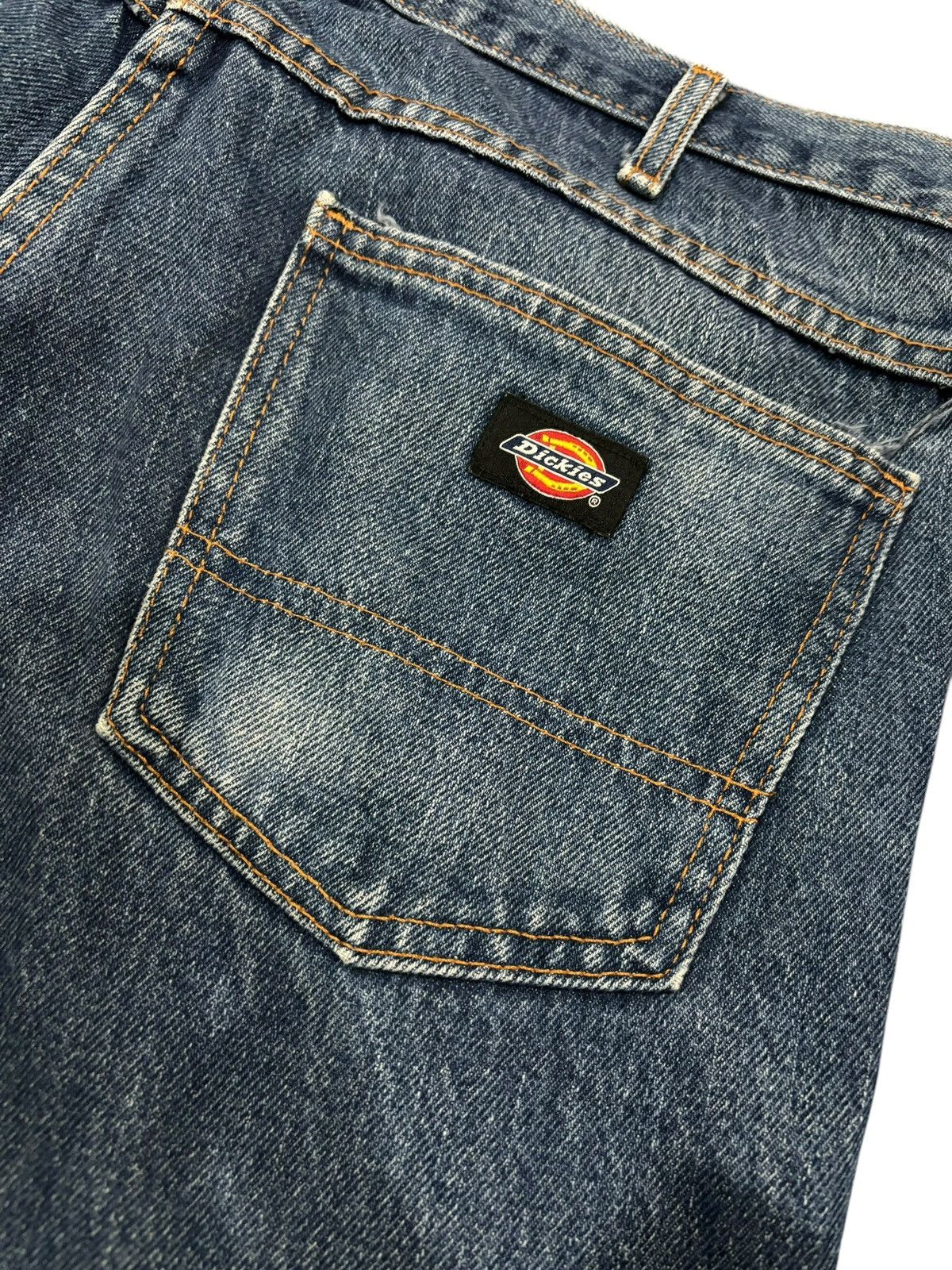Dickies Y2k Vtg Dickies Work Baggy Wide Leg Faded Workwear Jeans Size US 36 / EU 52 - 6 Thumbnail