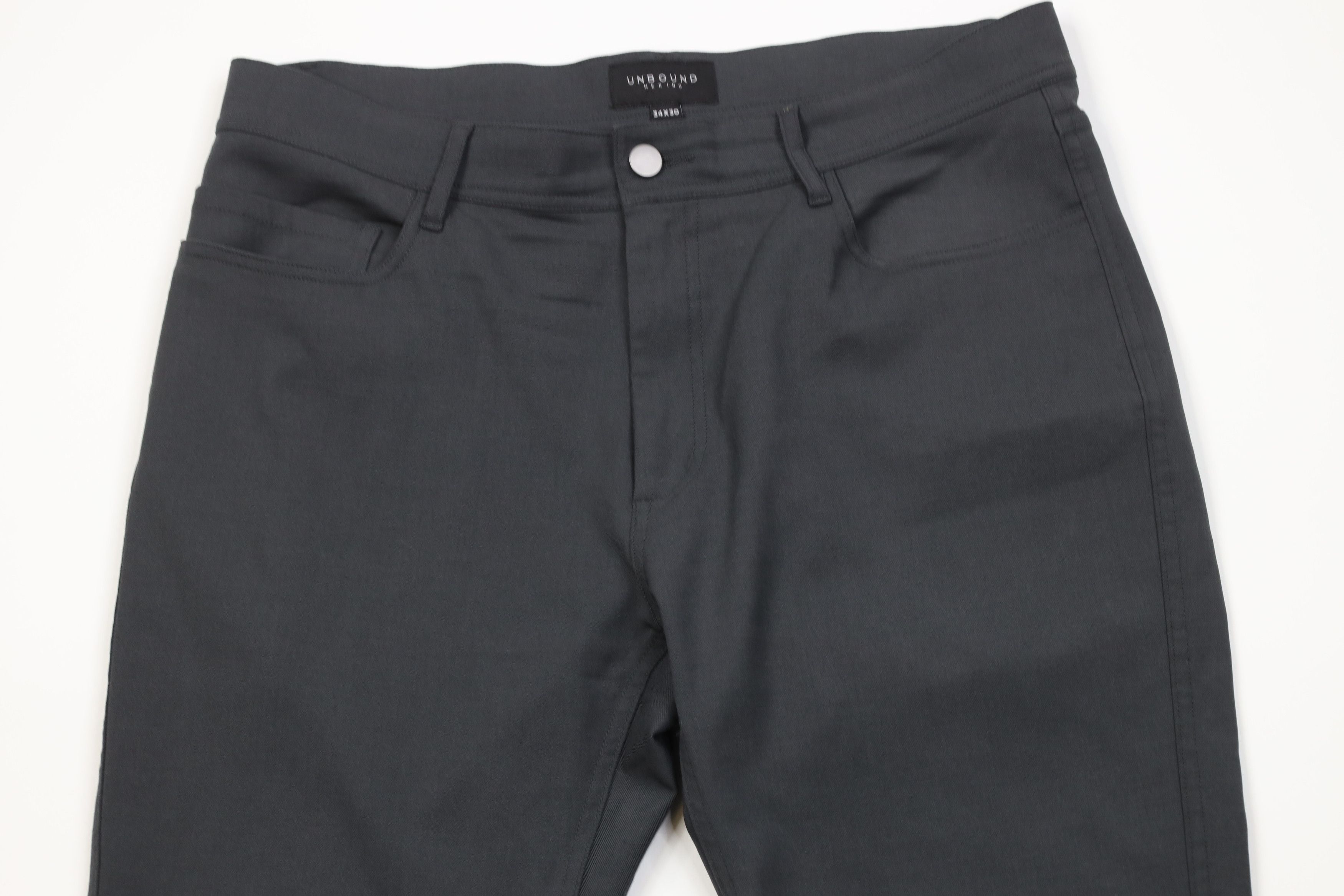 Vintage Unbound Merino Merino Wool Knit Stretch 5 Pocket Pants Gray Size US 34 / EU 50 - 2 Thumbnail