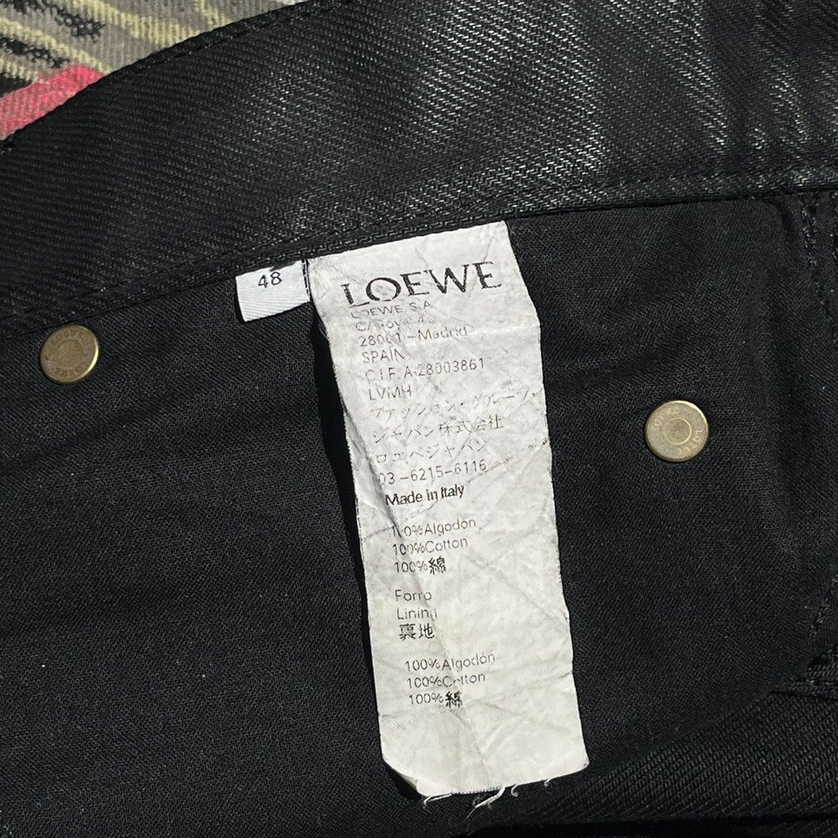 Loewe graffiti runway denim Size US 32 / EU 48 - 3 Thumbnail