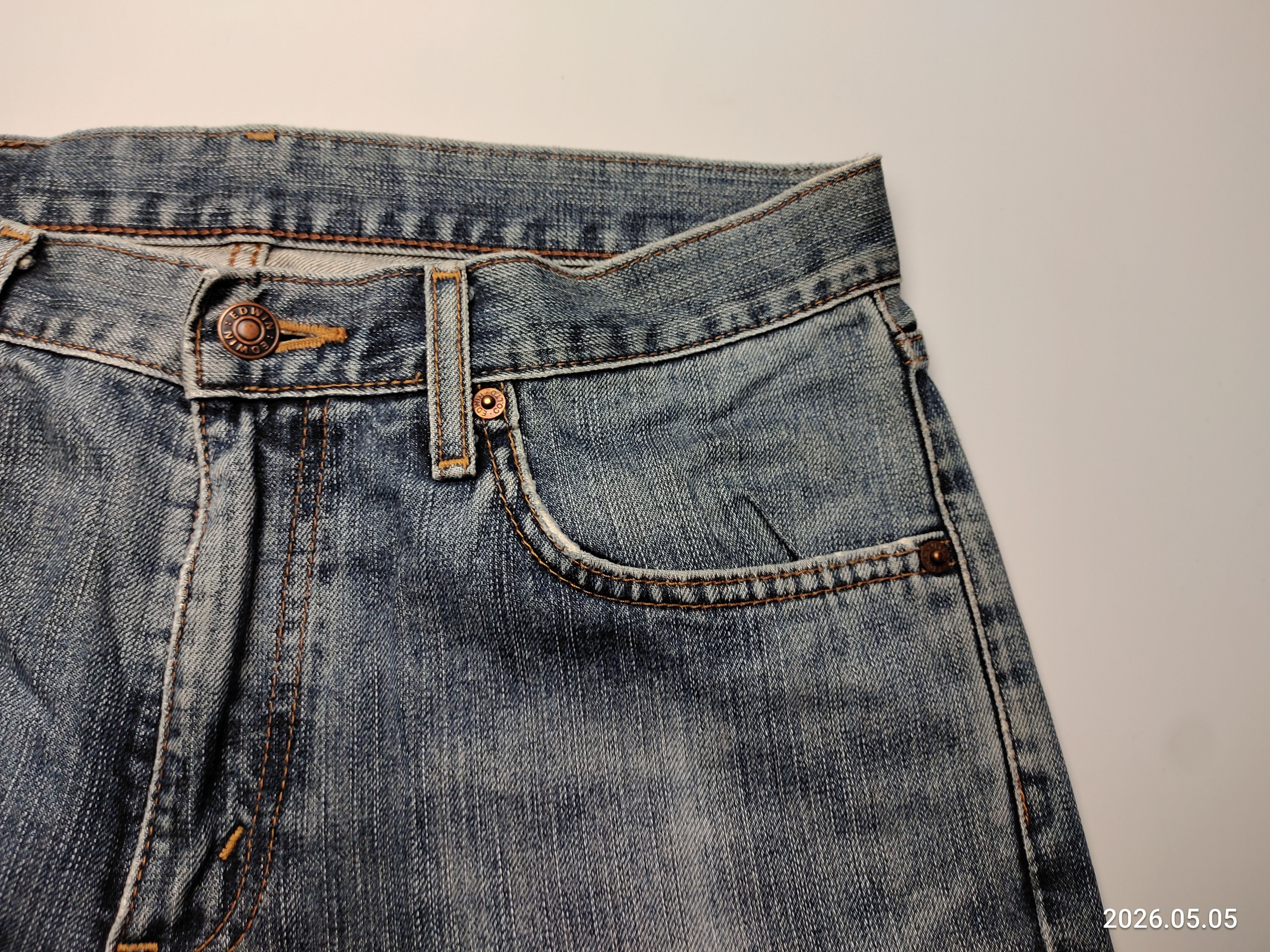 Edwin Edwin 503 Regular Denim Pants Size US 30 / EU 46 - 4 Thumbnail